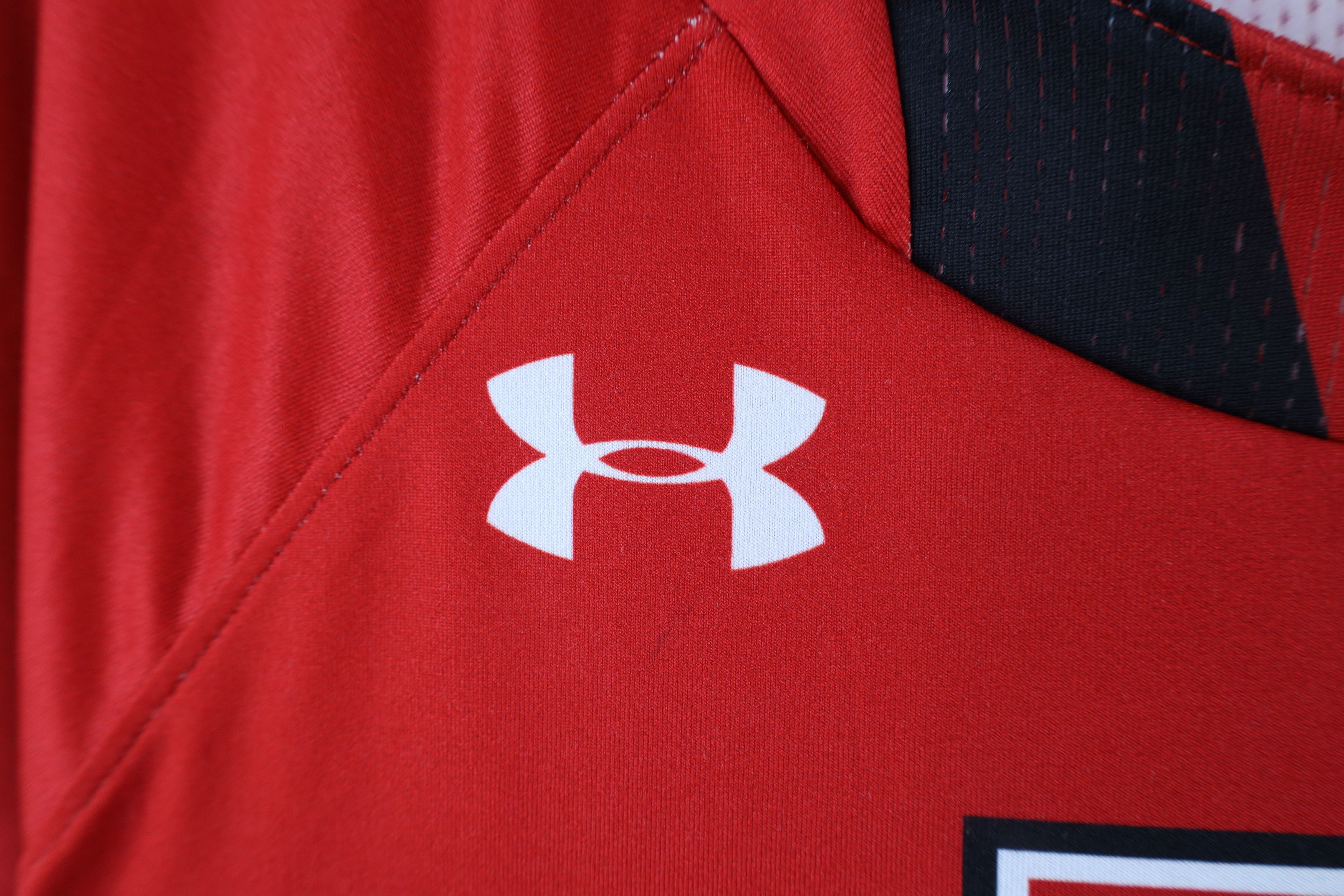 Under Armour × Vintage New Under Armour Texas Tech University Track Jersey T-Shirt Size US L / EU 52-54 / 3 - 7 Thumbnail