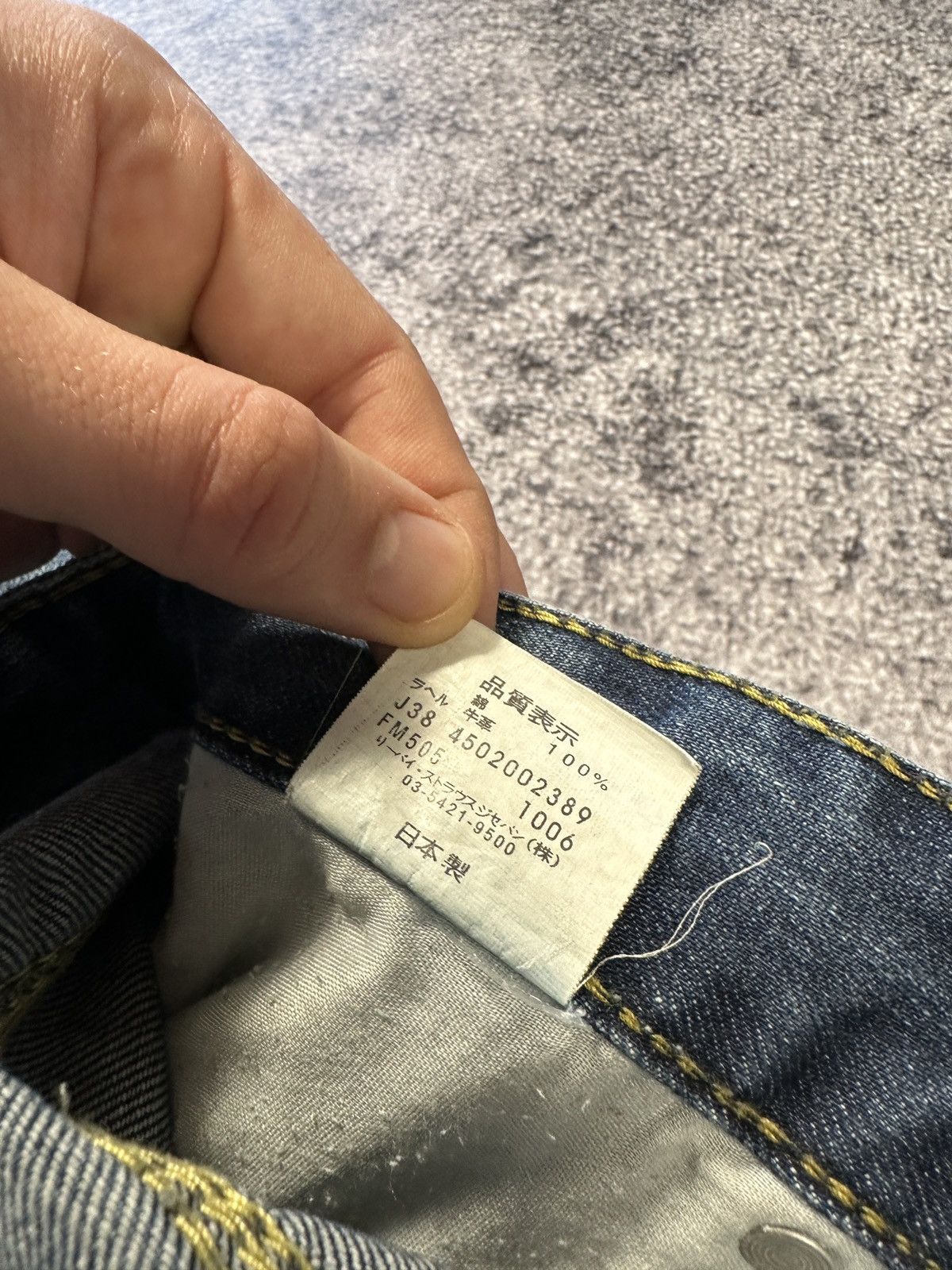 Levi's × Vintage Y2K Vintage Levi’s 523 SANFORIZED Streetwear Rare Style USA Size US 34 / EU 50 - 6 Thumbnail