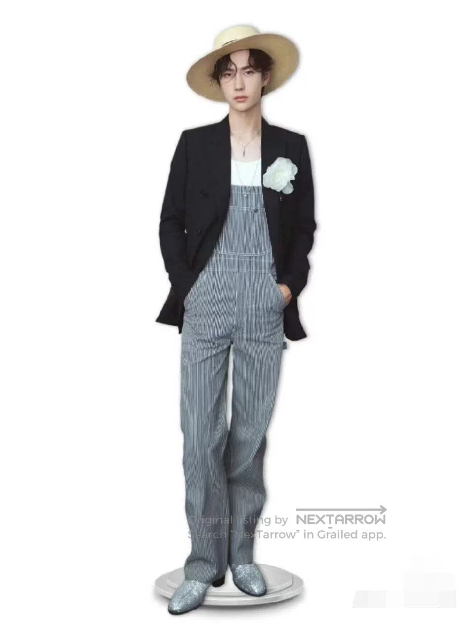 Celine CELINE Black Classic Peak Lapel Double-Breasted Blazer| Size US S / EU 44-46 / 1 - 6 Thumbnail