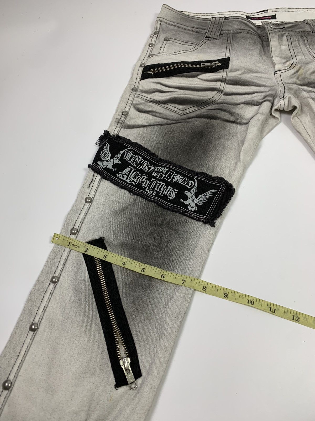 Hysteric Glamour ALGONQUINS patch punk style japanese Size US 31 - 17 Thumbnail