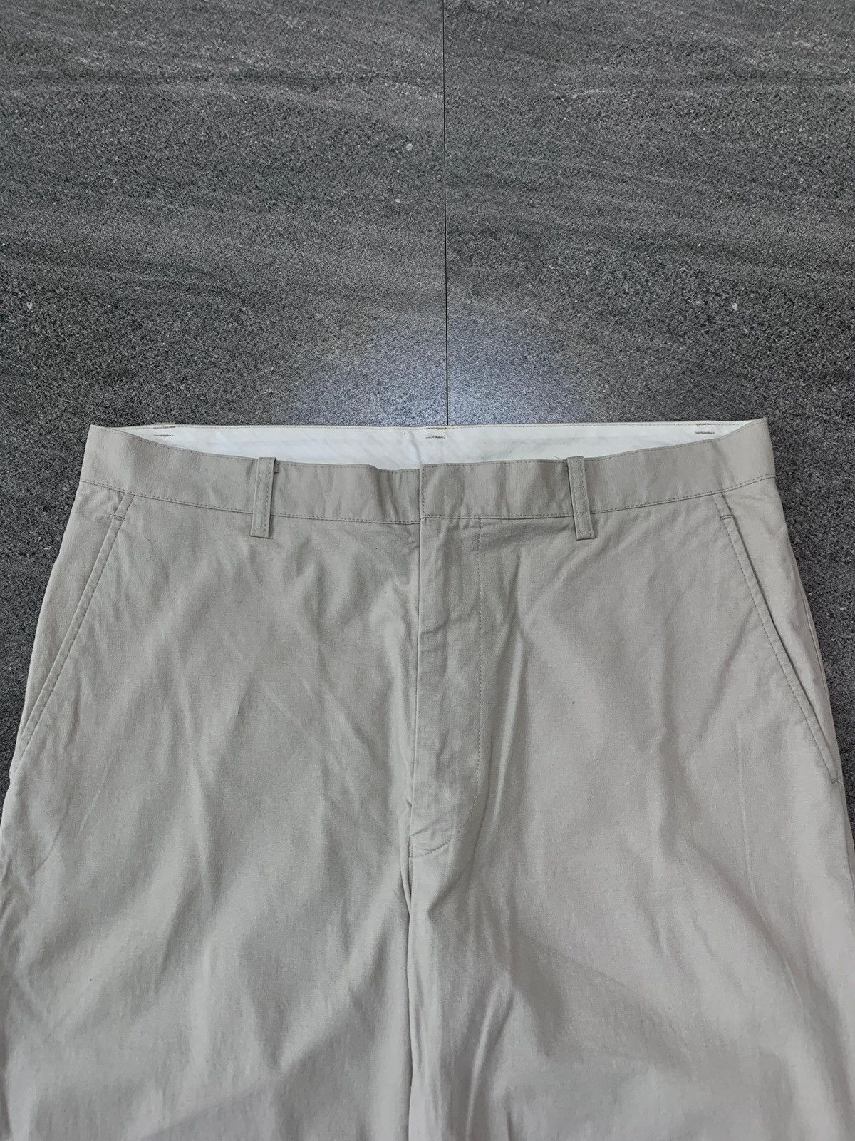 Yohji Yamamoto Buckleback Straight Trousers Size US 32 / EU 48 - 3 Thumbnail