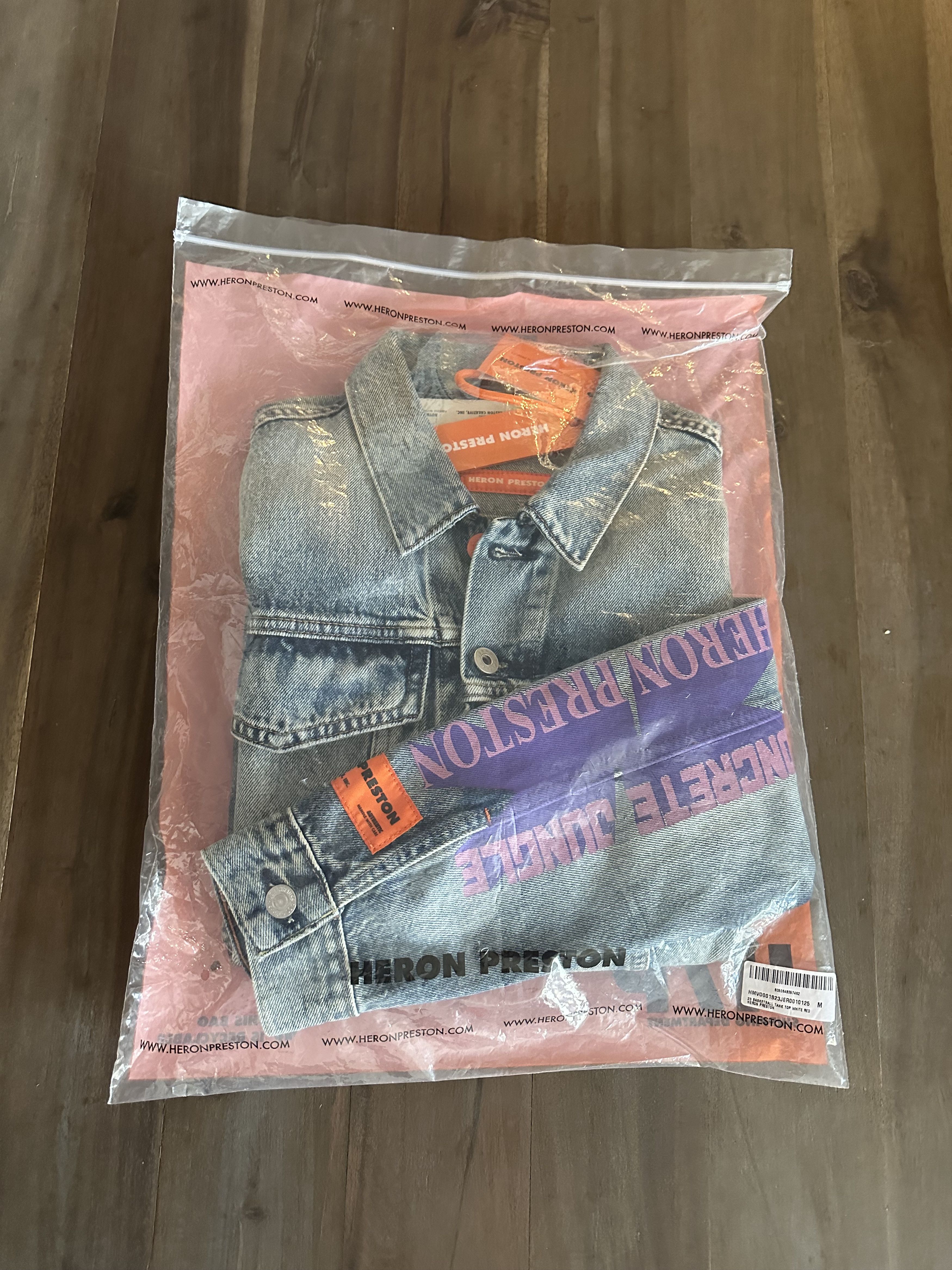 Heron Preston × Levi's Heron Preston Denim Tracker Jacket Size US M / EU 48-50 / 2 - 8 Thumbnail