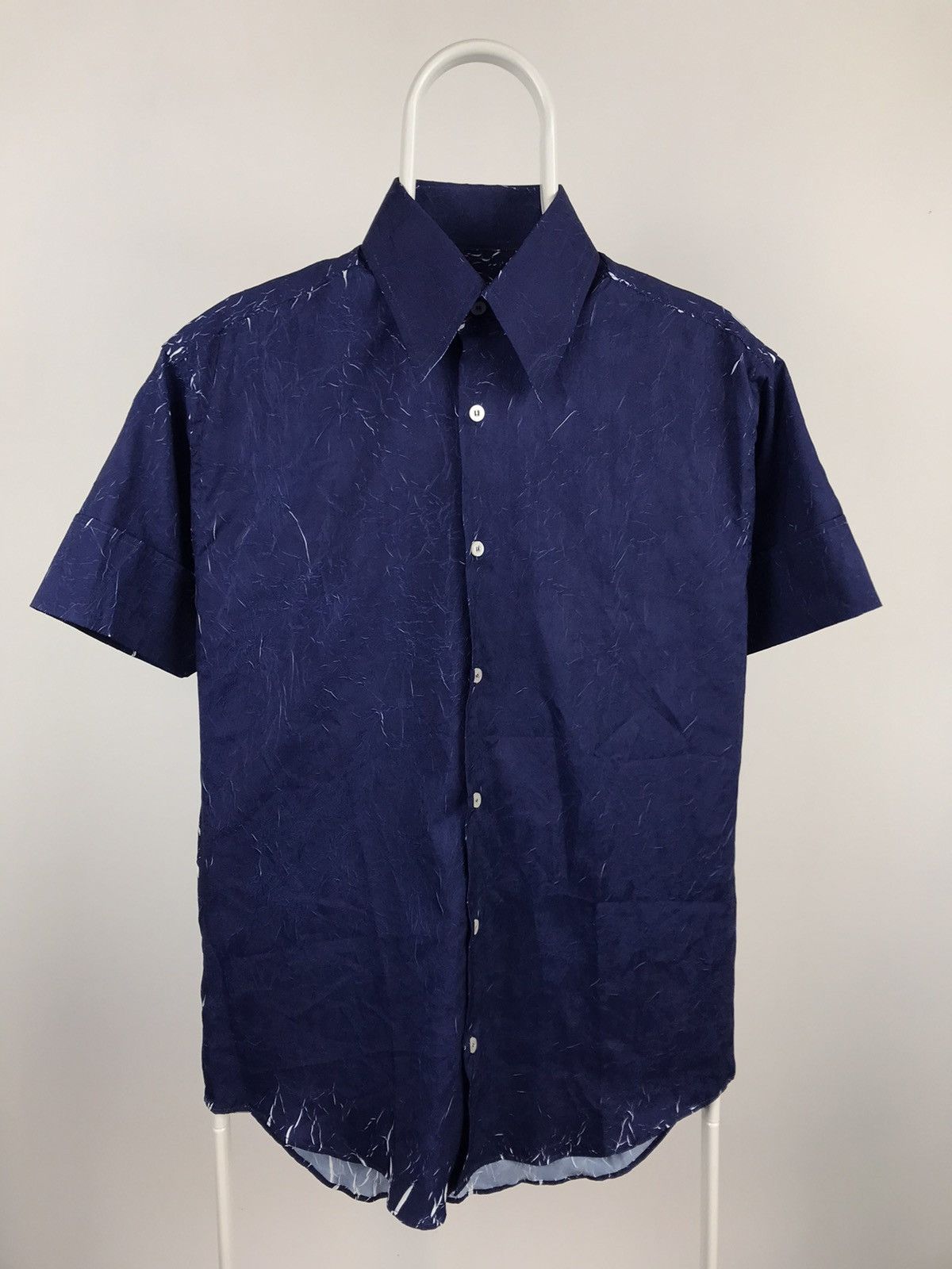 Vintage Vintage Henleys Crush Plain SSH Short Sleeve Shirt Stucture Size US M / EU 48-50 / 2 - 1 Thumbnail