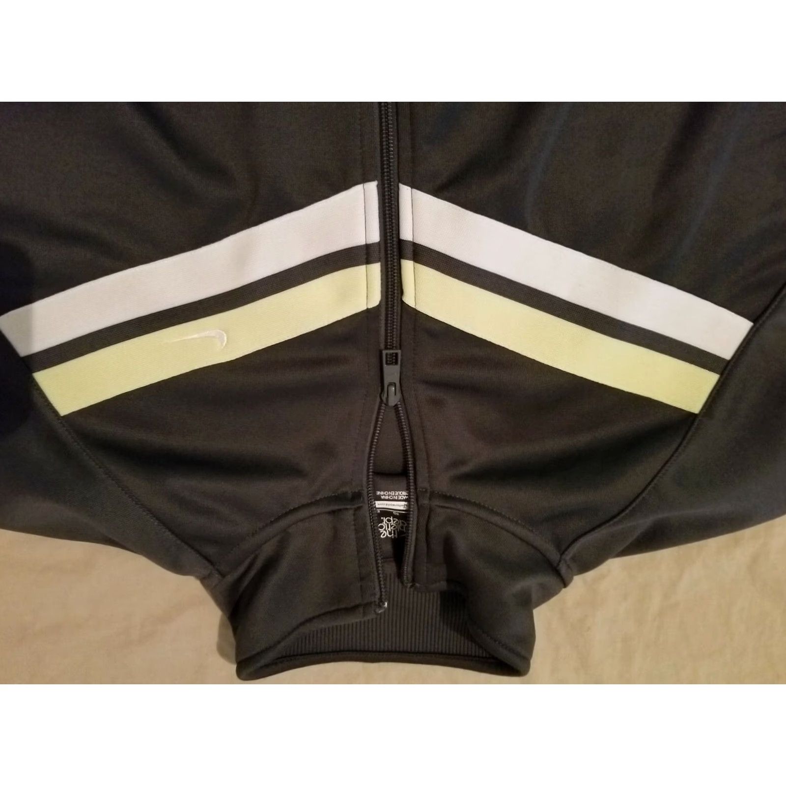 Nike Nike Jacket Women's XL Gray Athletic Track Jacket Size XL / US 12-14 / IT 48-50 - 2 Thumbnail