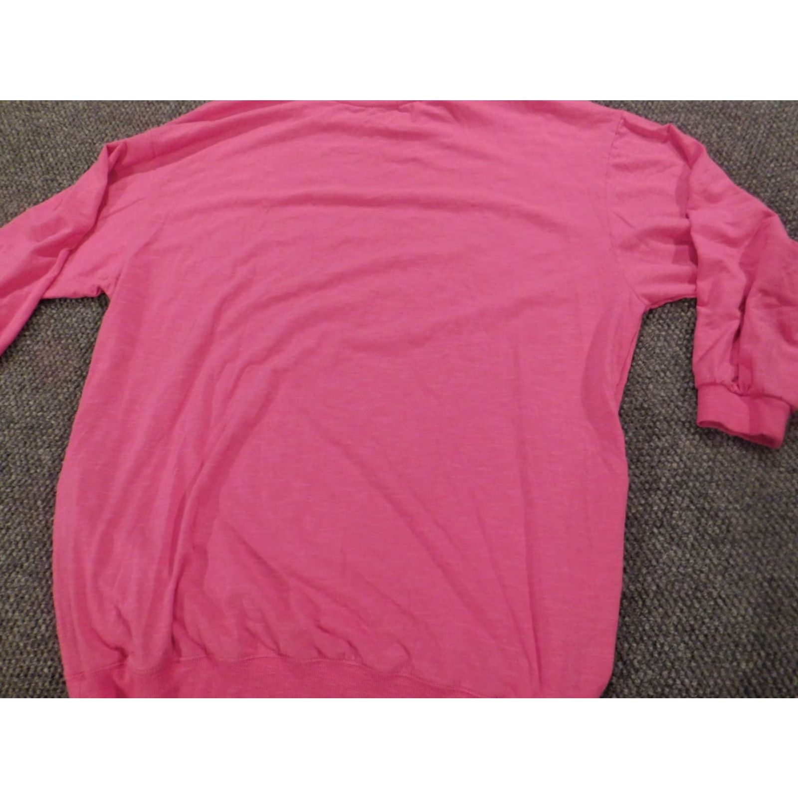 Vintage Love Gap Womens Sweater Large Pink Pullover Crew Neck Stretch Knit Regular Size L Ladies Pullover Sweater Mens Womens Size L / US 10 / IT 46 - 6 Thumbnail