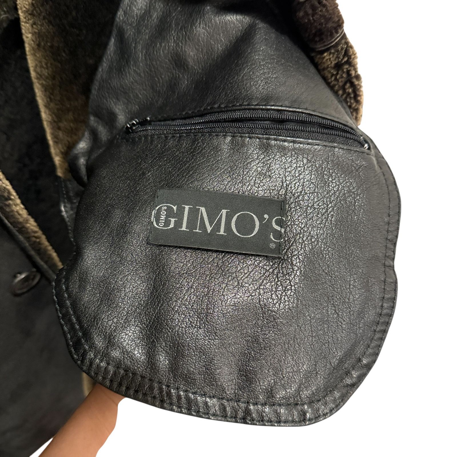 Gimo's Men’s Sheepskin Jacket Size US M / EU 48-50 / 2 - 4 Thumbnail