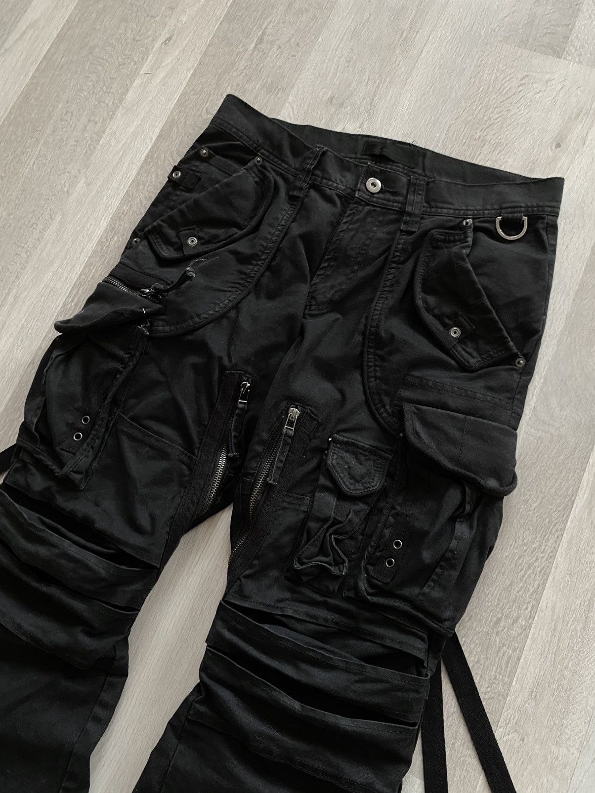 Rattle Trap gasmask bondage cargo pants