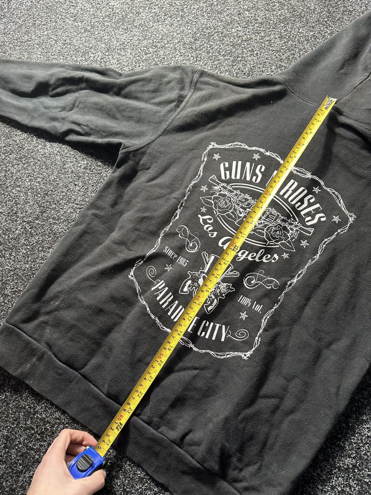 Band Tees × Guns N' Roses × Vintage 🚨Vintage GUNS N ROSES HOODIE big logo rare Size US M / EU 48-50 / 2 - 8 Thumbnail