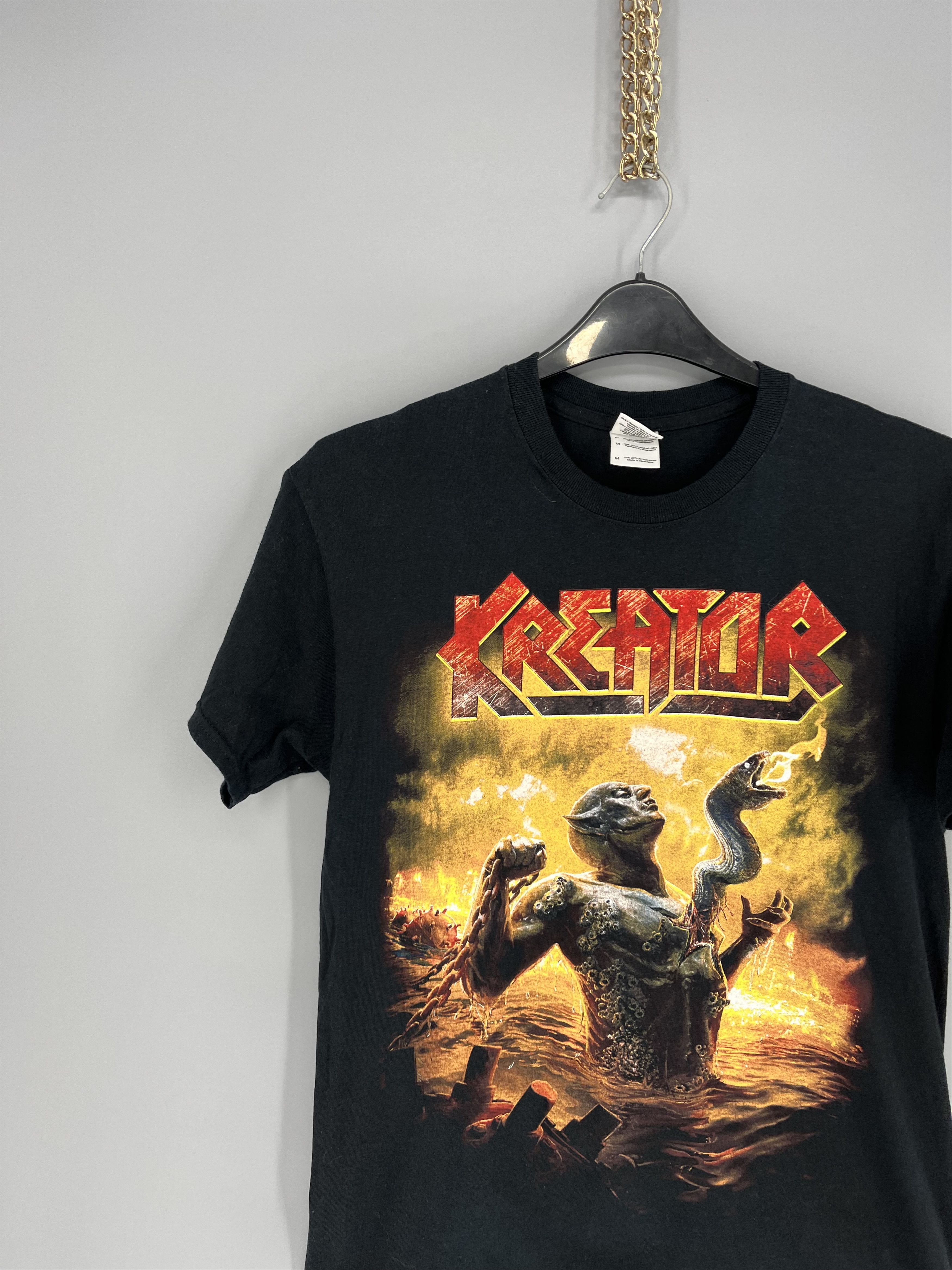 Band Tees Vintage Y2K KREATOR 2014 Tour T-Shirt Size US M / EU 48-50 / 2 - 4 Thumbnail