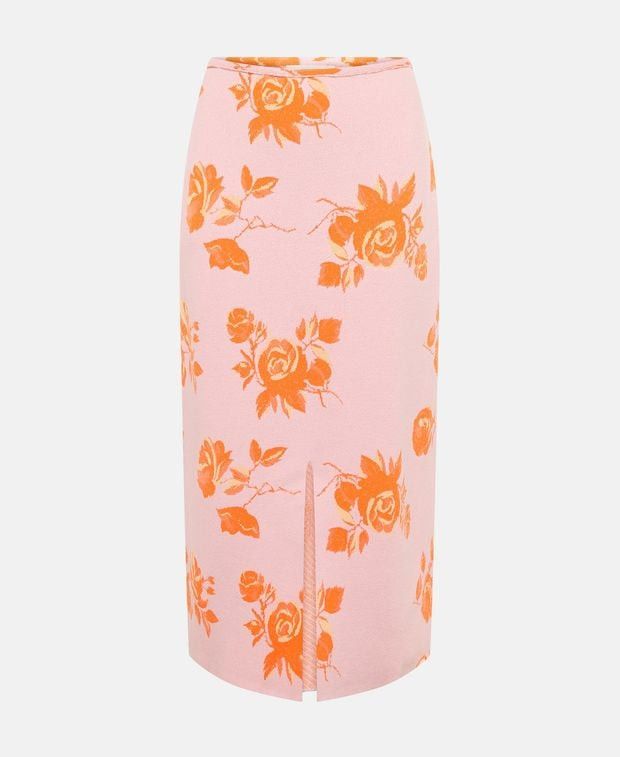 Jil Sander Skirt with all-over print Size 24" / US 00 / IT 34 - 1 Thumbnail
