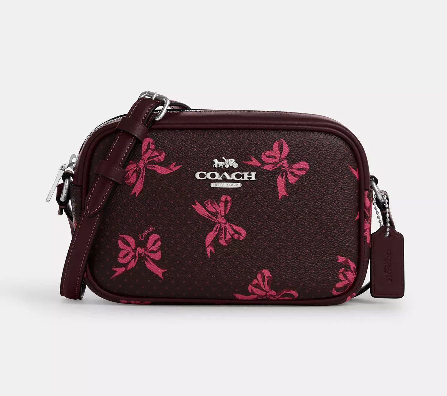 Coach Mini Jamie Camera Bag With Bow Print CAA97 Size ONE SIZE - 5 Thumbnail