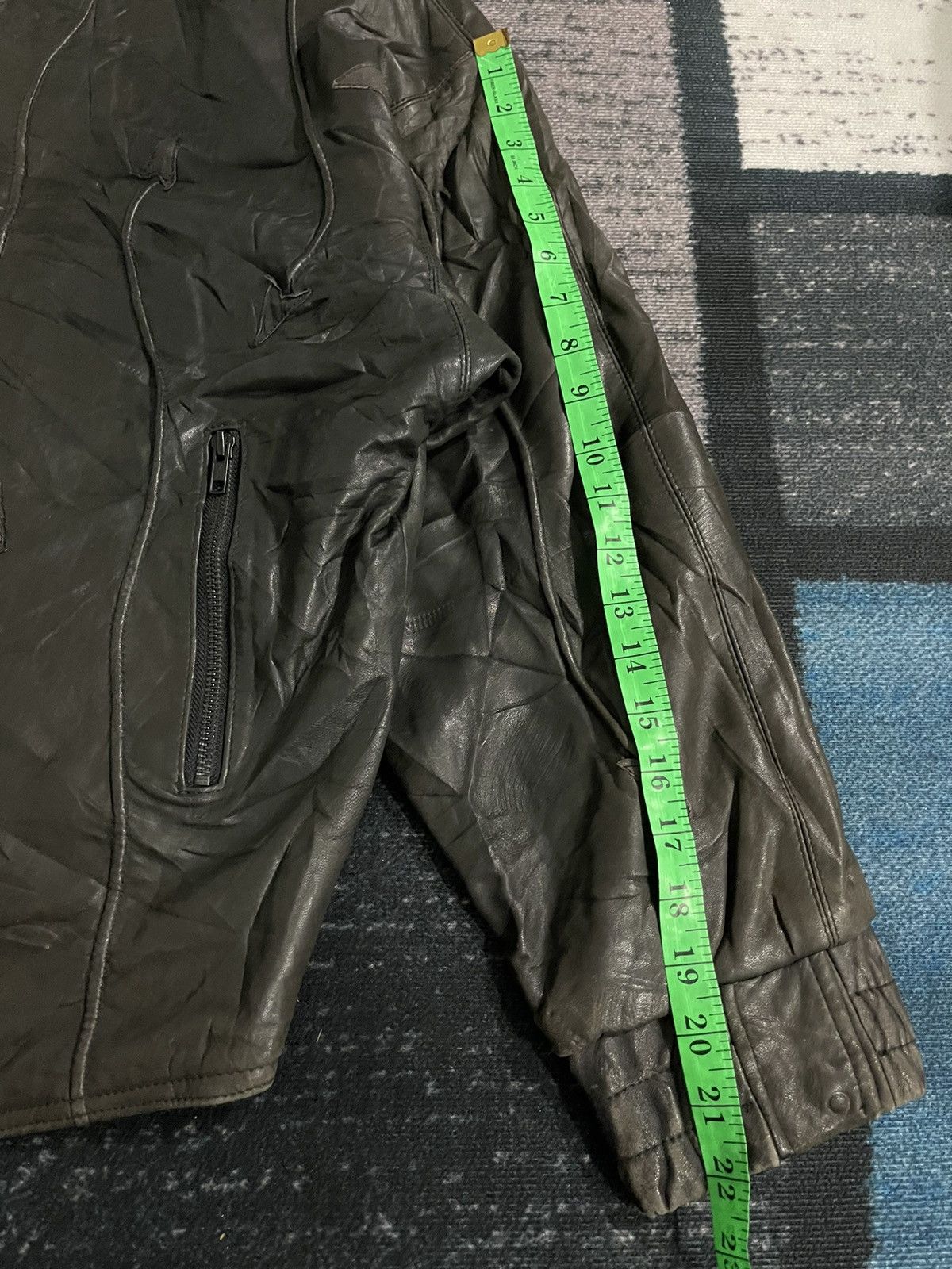 Vintage Vintage Skins West Jeffery Hilton Leather Jacket Size US L / EU 52-54 / 3 - 20 Thumbnail