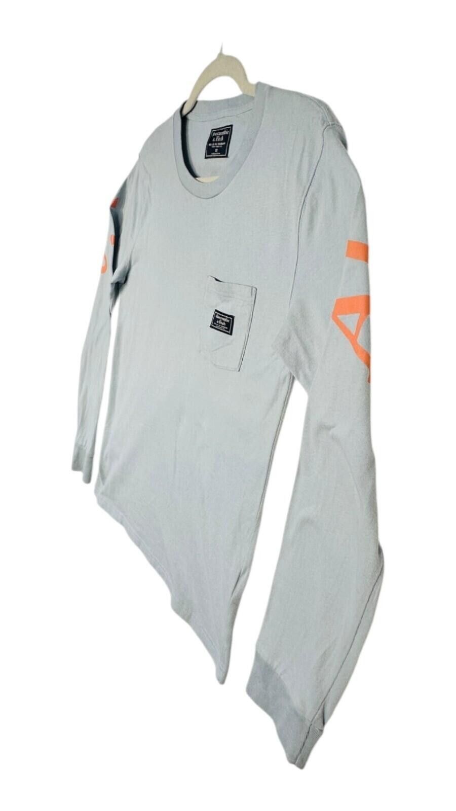 Abercrombie & Fitch Abercombie & Fitch Men's UK Size XS Long Sleeve Embroidered Size US XS / EU 42 / 0 - 4 Thumbnail
