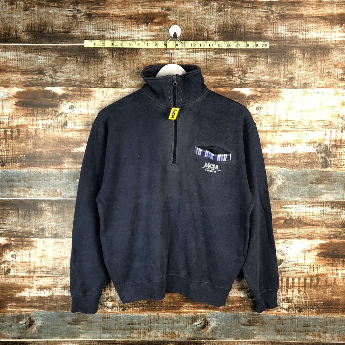 MCM MCM Legere faded Darkblue Sweatshirt vintage #A1514 Size US M / EU 48-50 / 2 - 1 Thumbnail