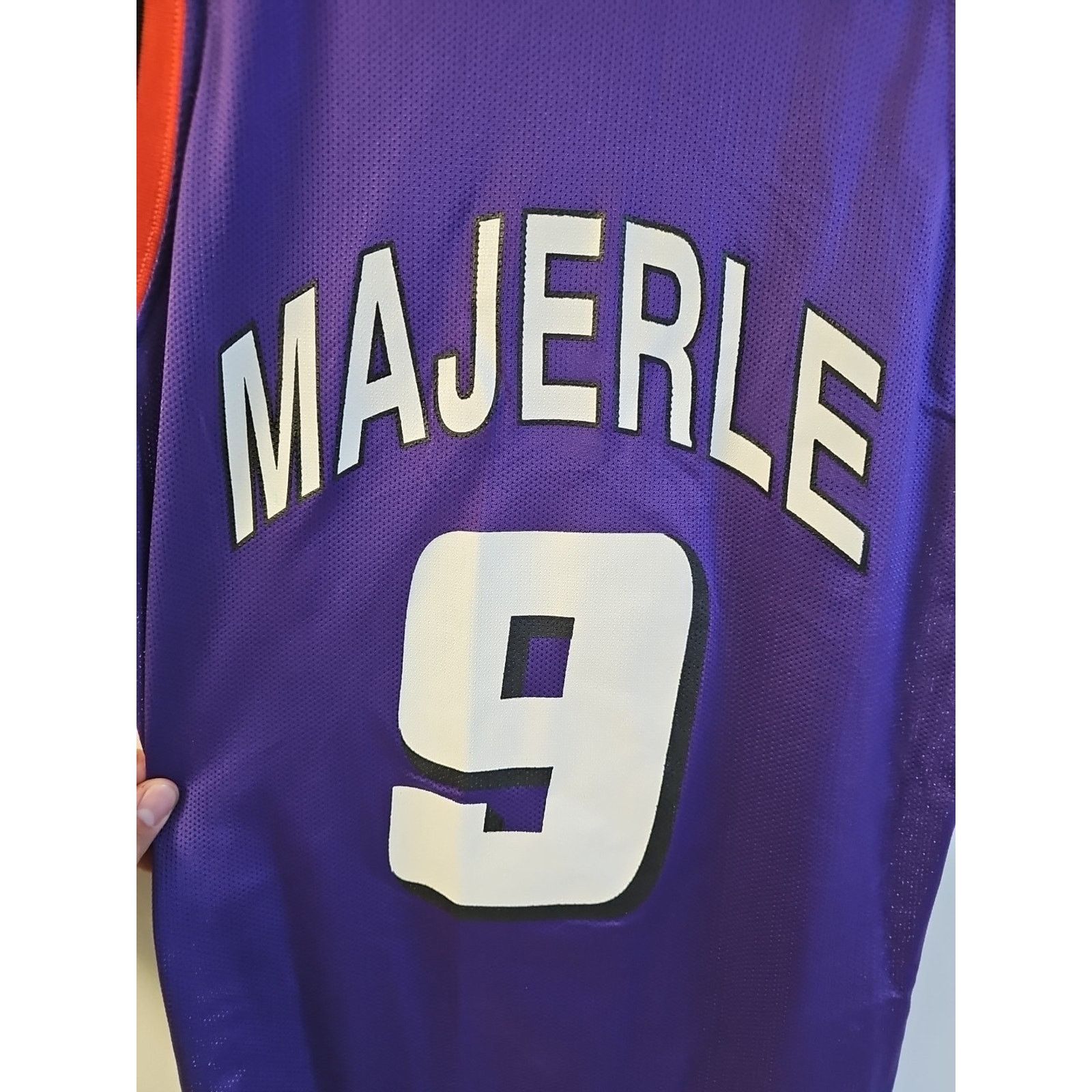 Champion Champion Dan Majerle Purple #9 Basketball Jersey-Size 40 USA Size US M / EU 48-50 / 2 - 8 Thumbnail