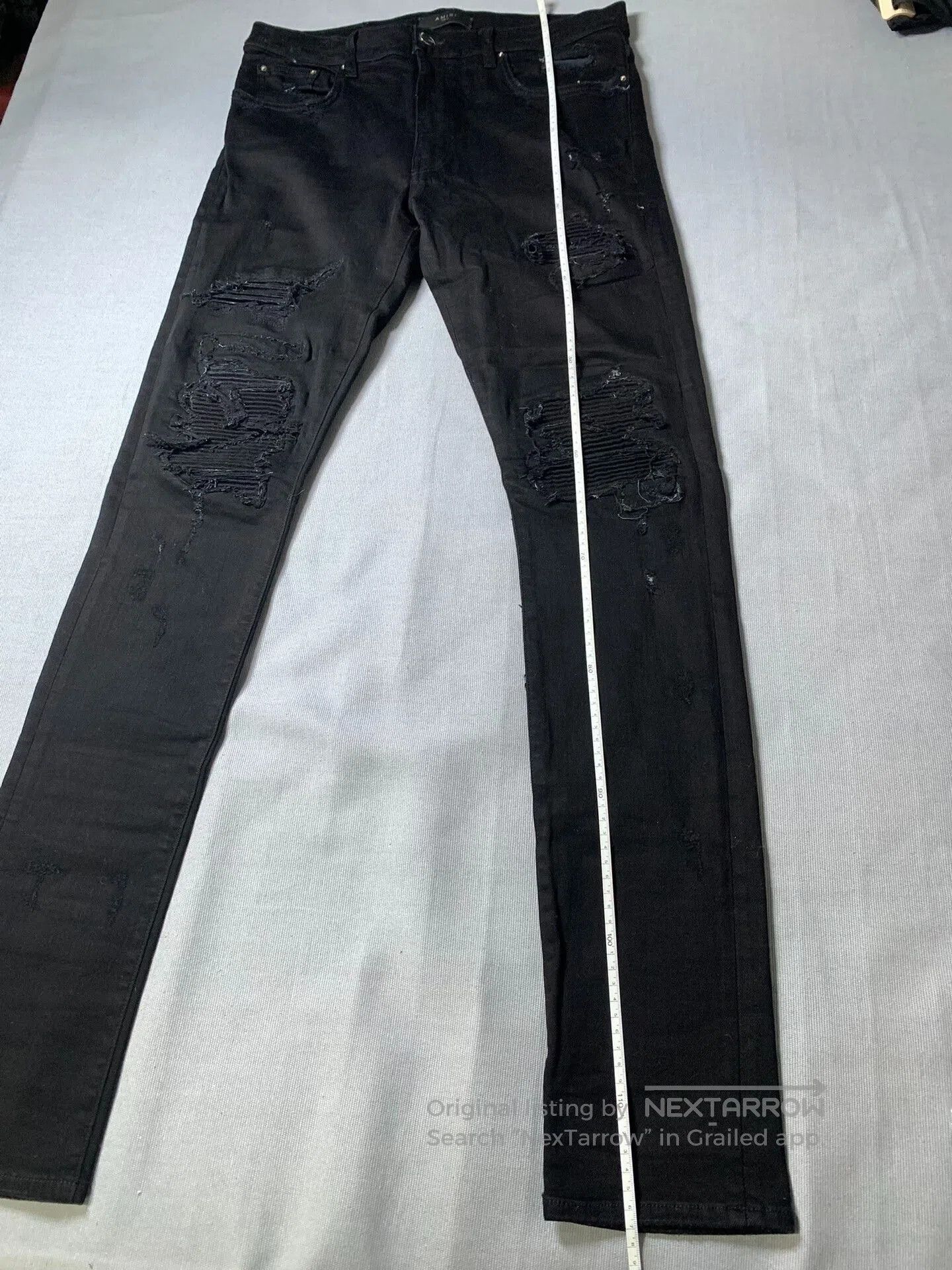Amiri AMIRI MX1 Patchwork Distressed Jeans. Size US 34 / EU 50 - 8 Thumbnail