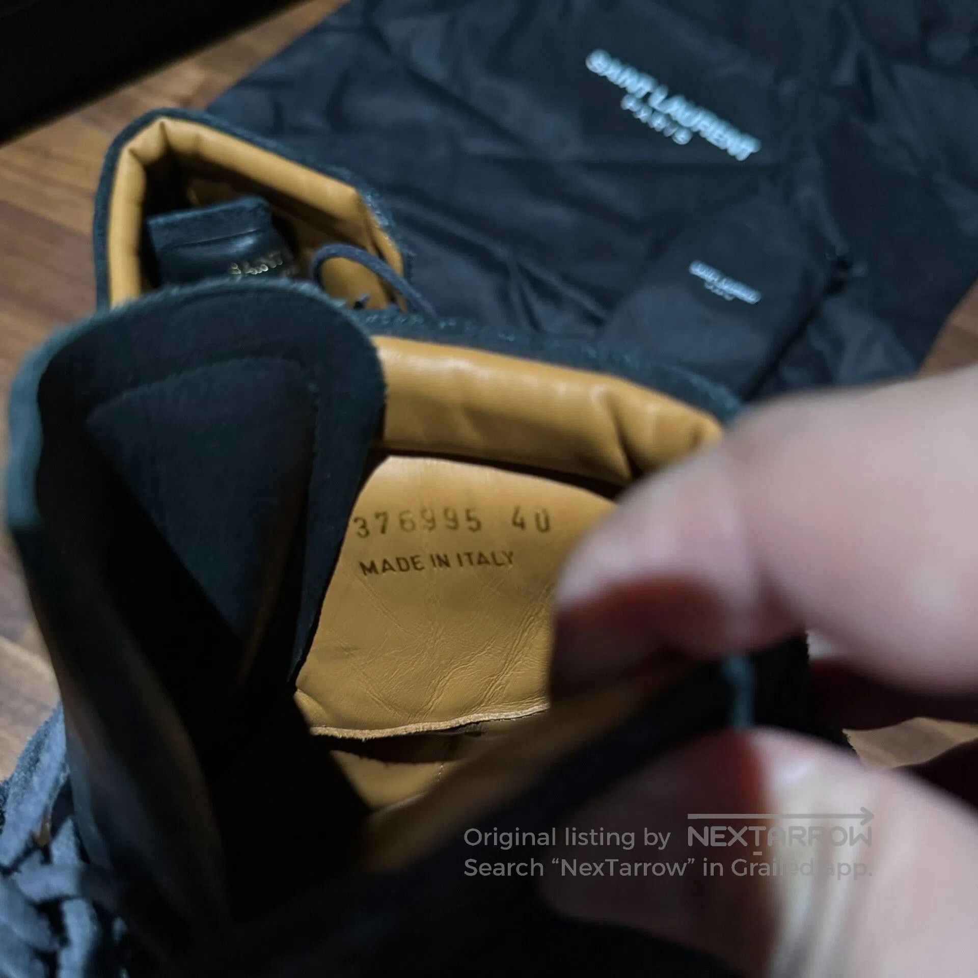 Saint Laurent Paris Saint Laurent Leather Casual Sneakers for Men. Size US 7 / EU 40 - 6 Thumbnail