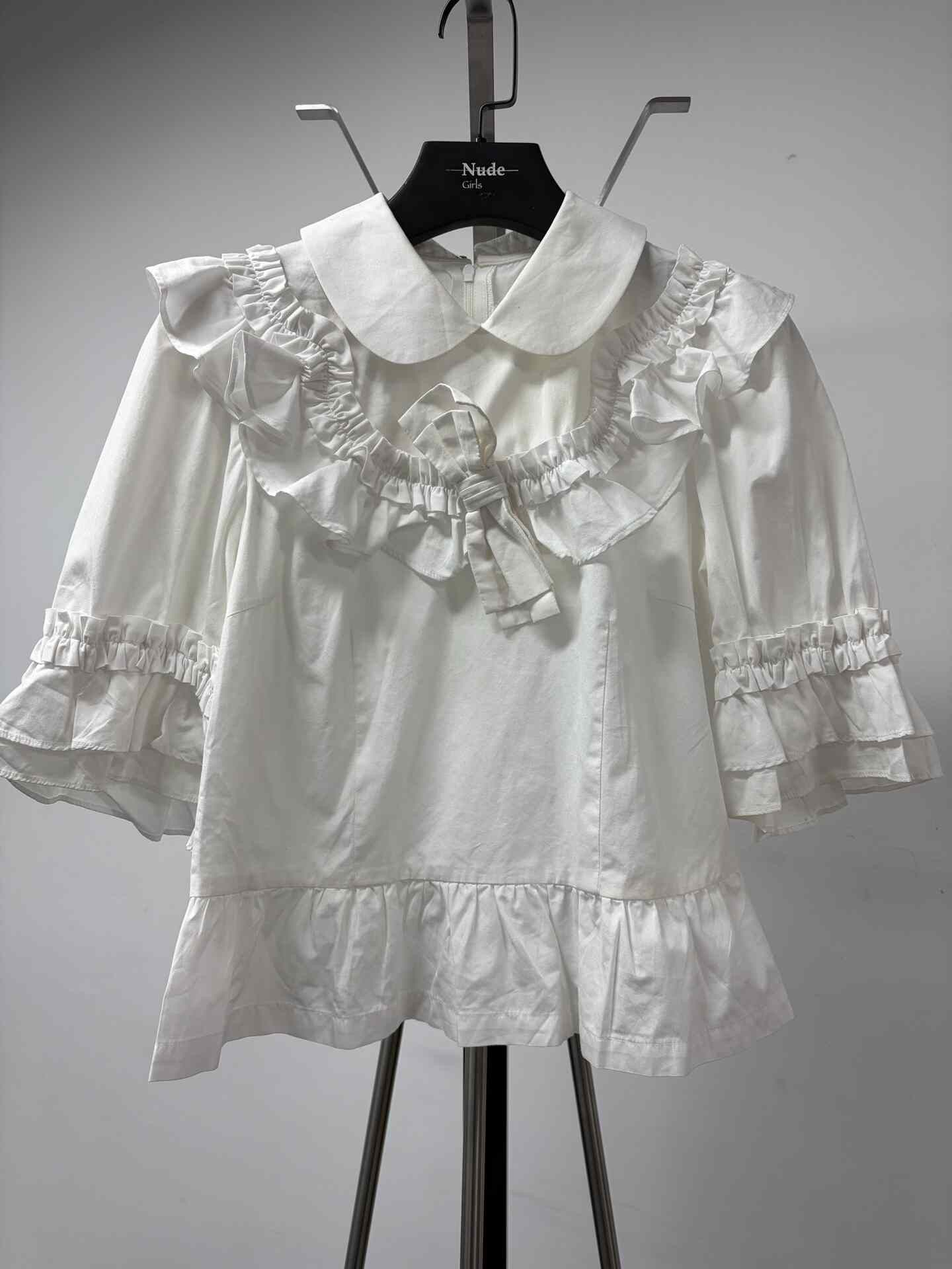 Comme des Garcons Comme des Garçons Bow Collar Shirt Size S / US 4 / IT 40 - 1 Thumbnail