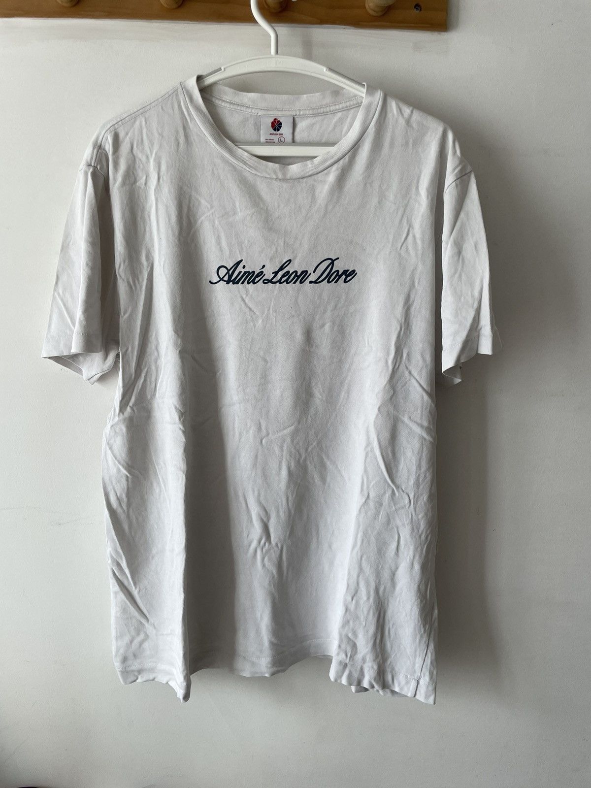 Aime Leon Dore White Aimé Leon Dore t-shirt Size US L / EU 52-54 / 3 - 1 Thumbnail