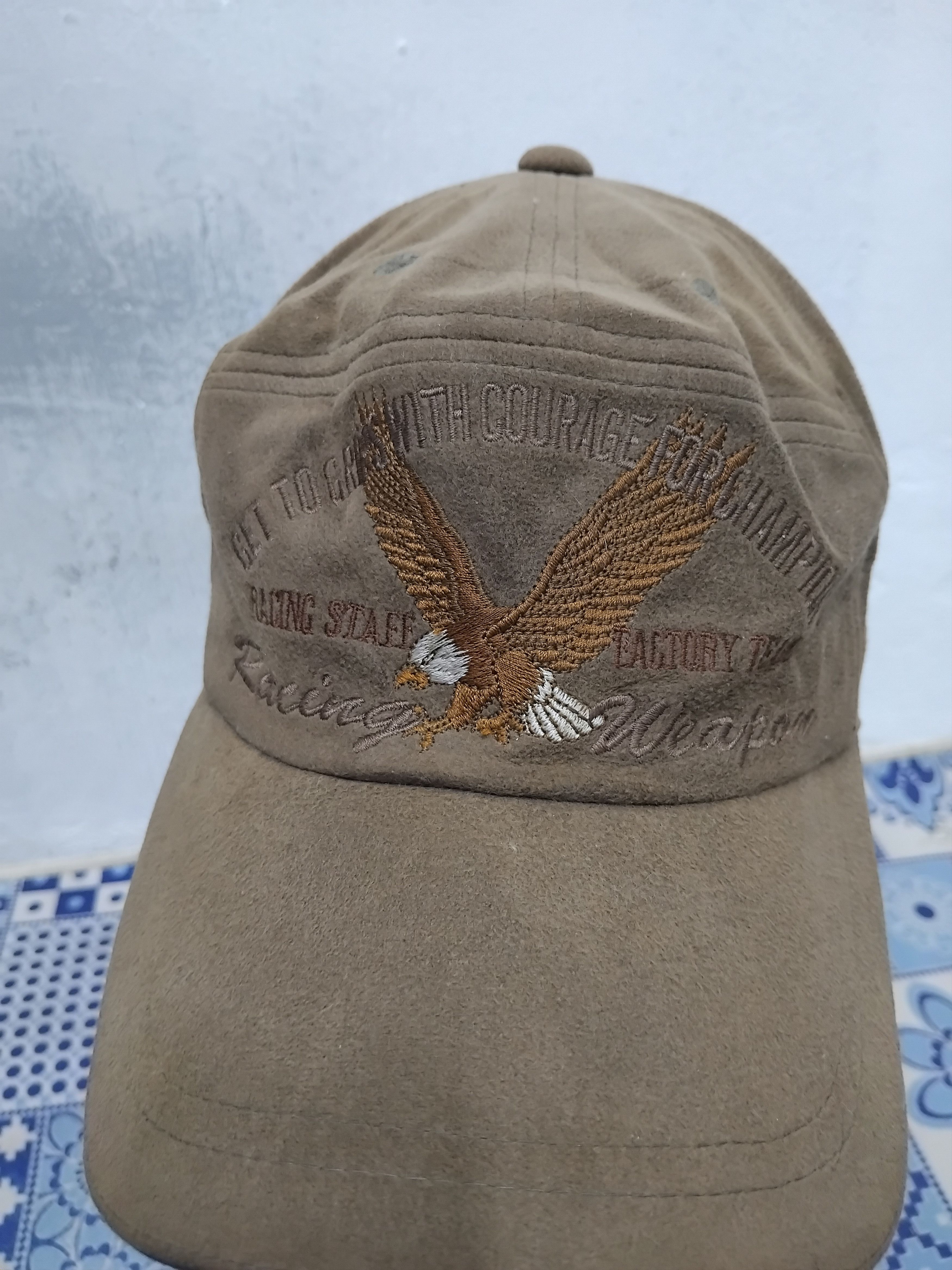 Japanese Brand 💥Racing weapon factory team Eagle cap Size ONE SIZE - 4 Thumbnail