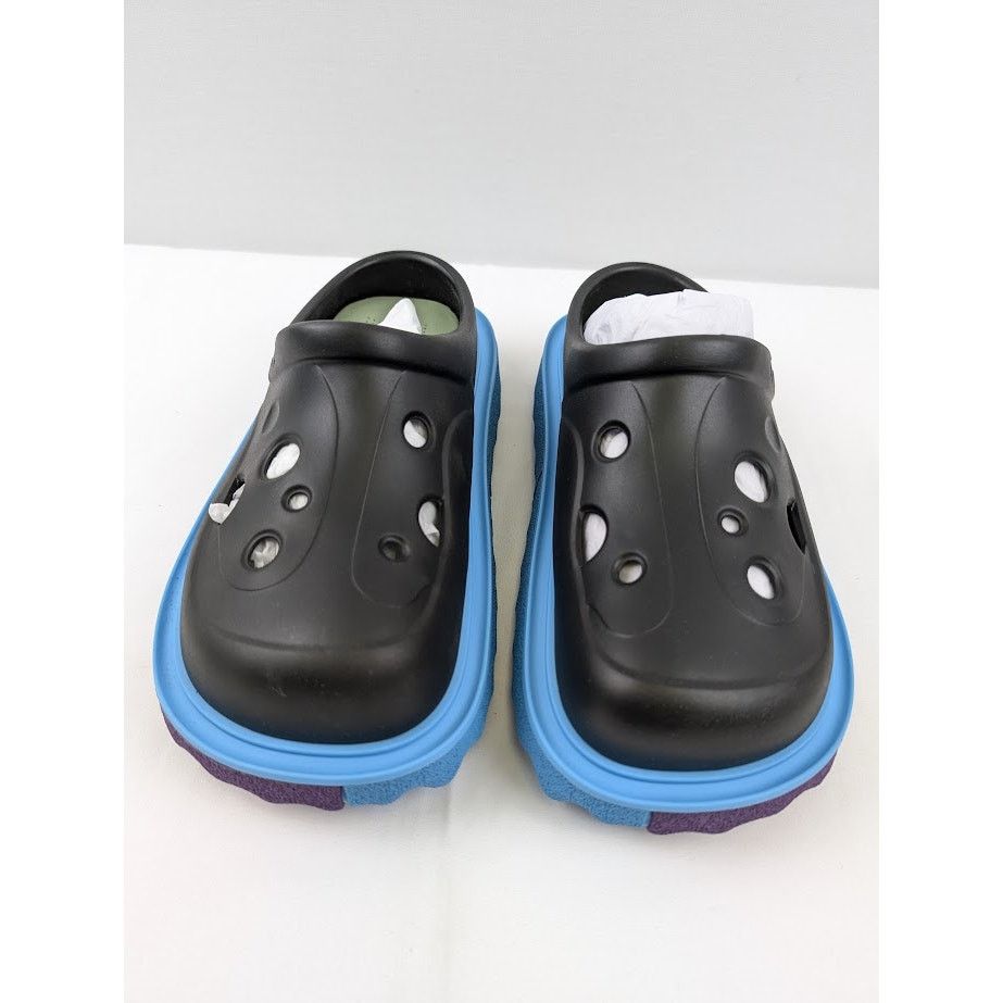 Off-White o1rshd1 Sponge Sole Meteor Slippers in Black / Blue Size US 8 / EU 41 - 13 Thumbnail
