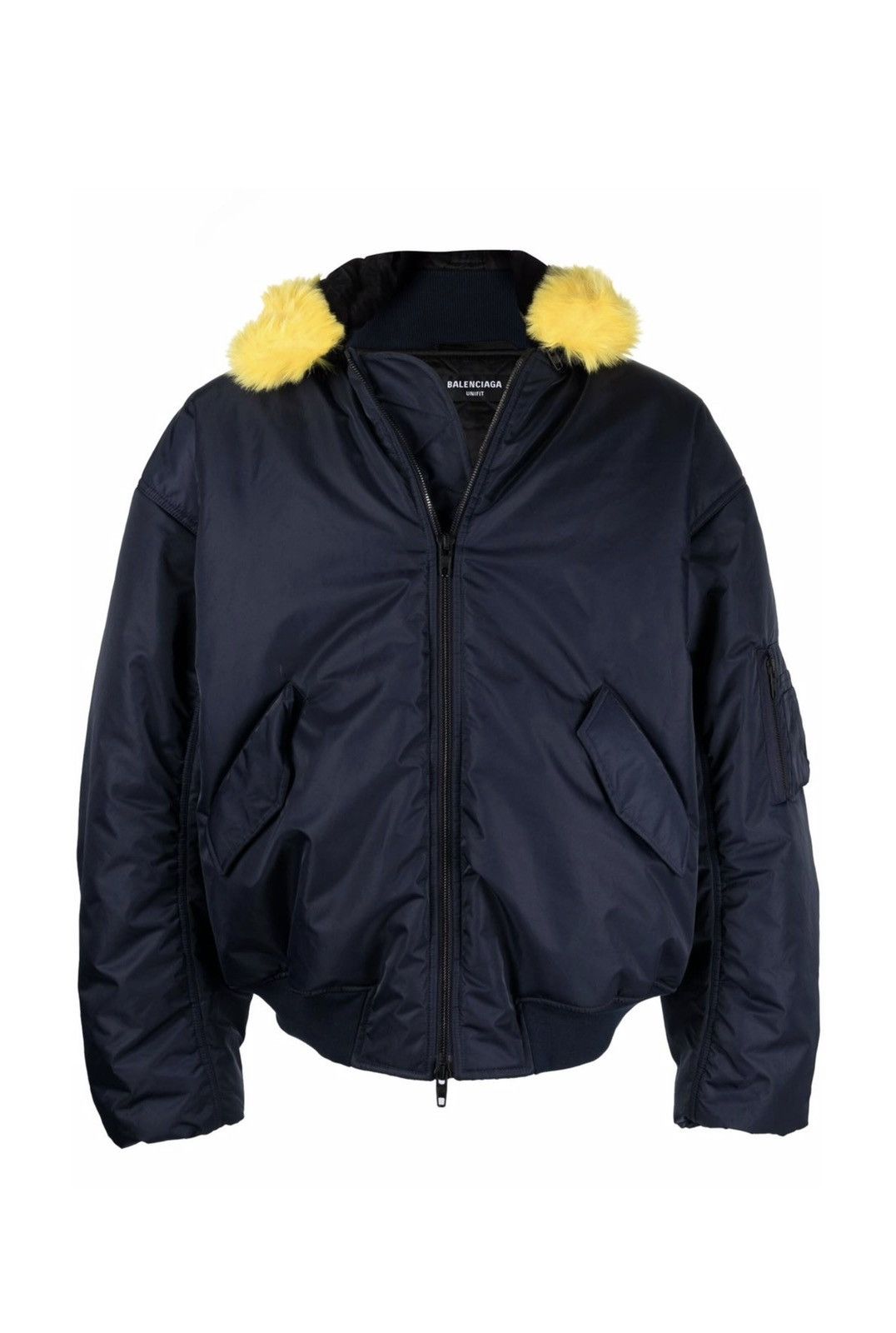Balenciaga 🔥$4.5K VALUE🔥 Faux Fur Bomber Jacket Size US M / EU 48-50 / 2 - 1 Thumbnail