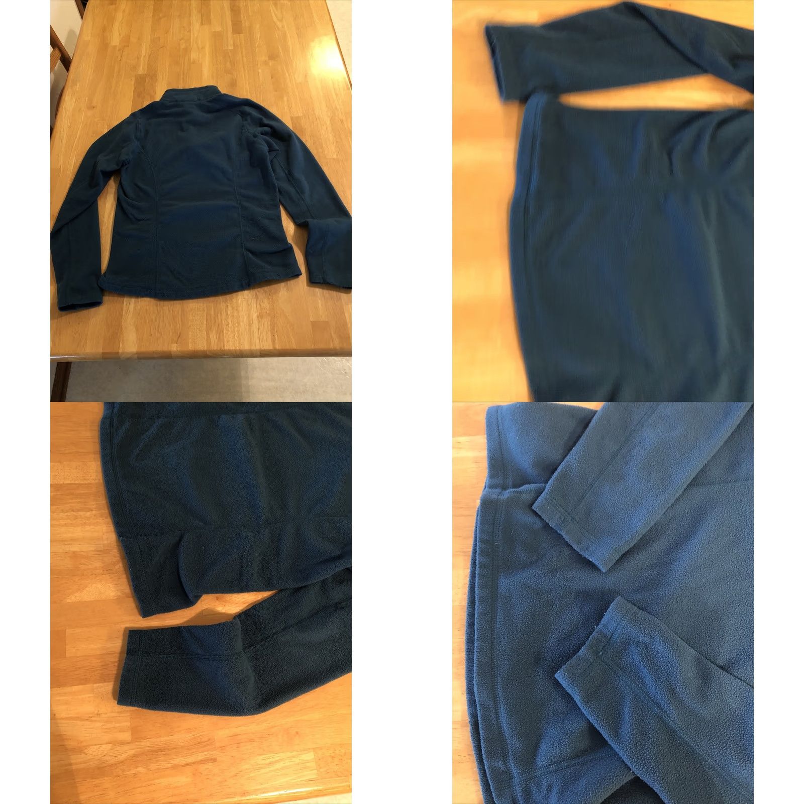 The North Face THE NORTH FACE Women's Fleece Top 1/4 Zip Blue Lightweight Sweatshirt S Size S / US 4 / IT 40 - 8 Thumbnail