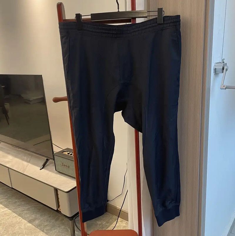 Neil Barrett NeIL BarreTT Black Cotton Casual Pants for Men 0089 Size US 31 - 1 Thumbnail