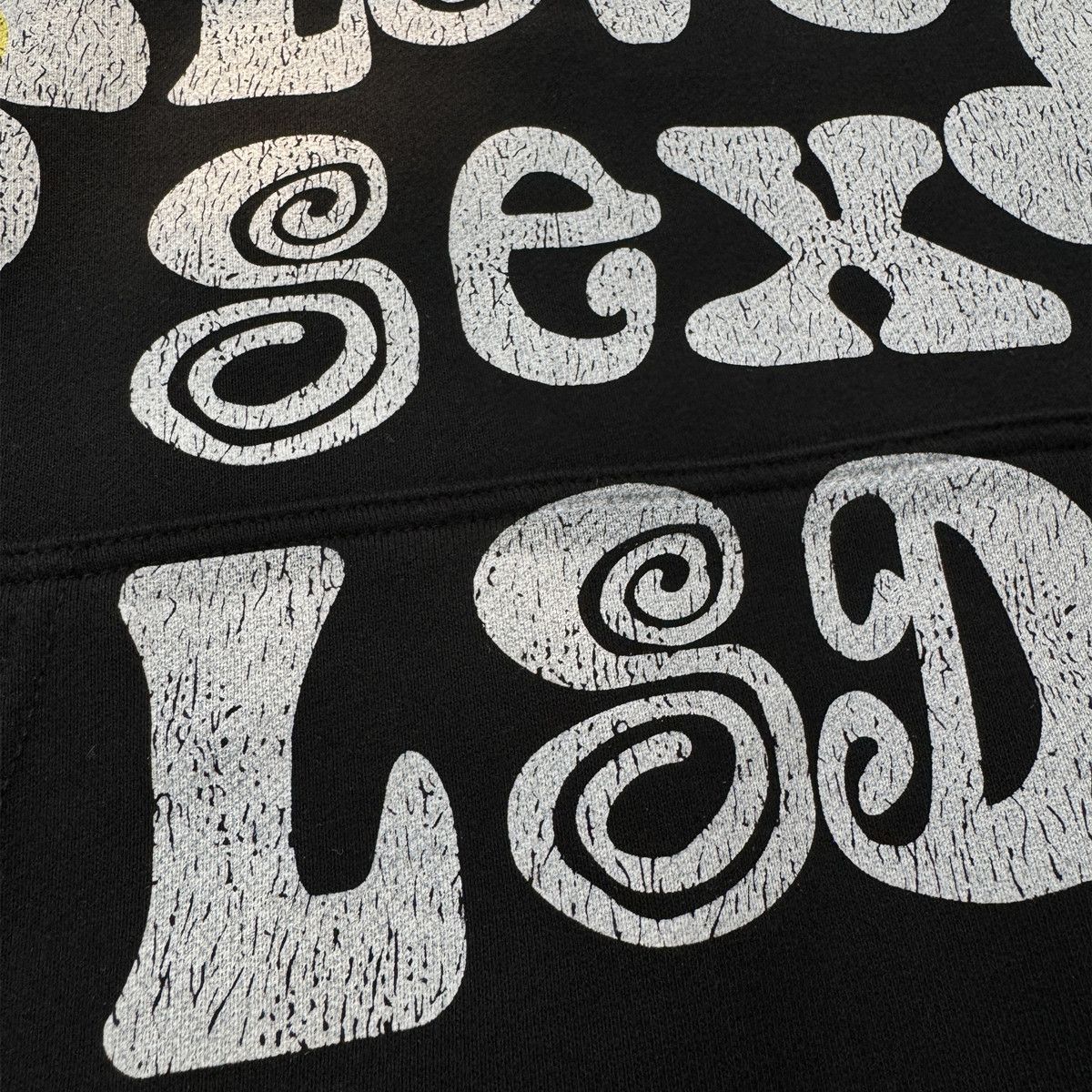 Japanese Brand × Vintage Peace Love sex Loose Hoodie Size US S / EU 44-46 / 1 - 4 Thumbnail