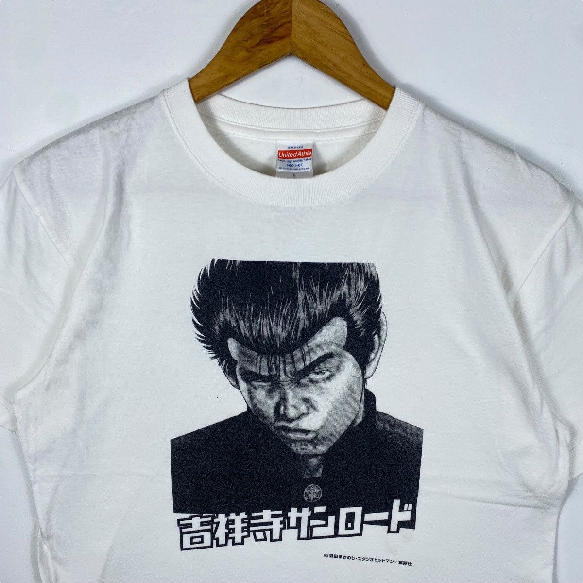 Anime ROKUDENASHI BLUES Japanese Anime Manga Graphic Tee Shirt Size US L / EU 52-54 / 3 - 2 Thumbnail
