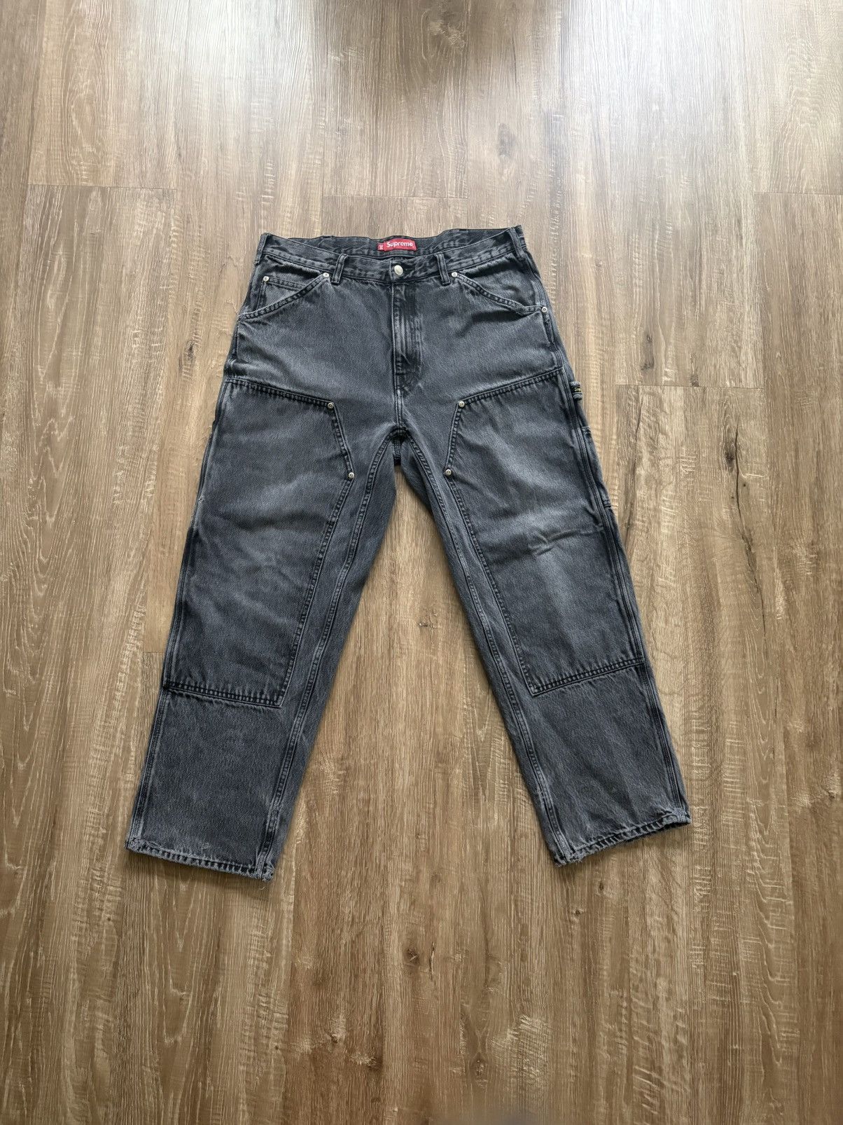 Supreme Supreme H.R. Giger Double Knee Jeans | Grailed