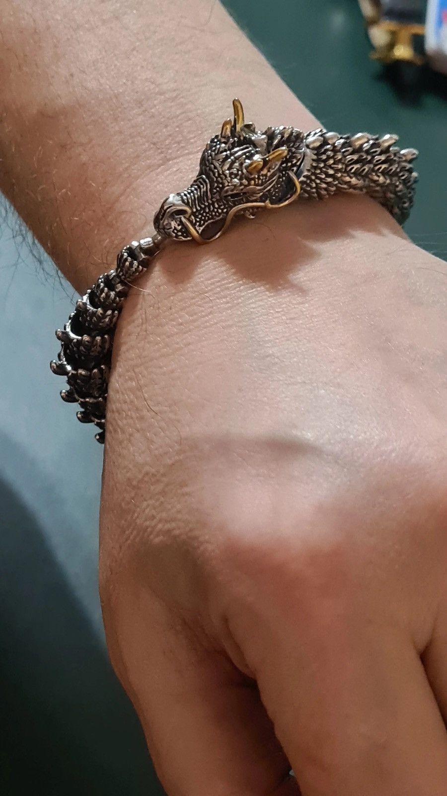 Jewelry Handmade Dragon 3D Bracelet Size ONE SIZE - 3 Thumbnail