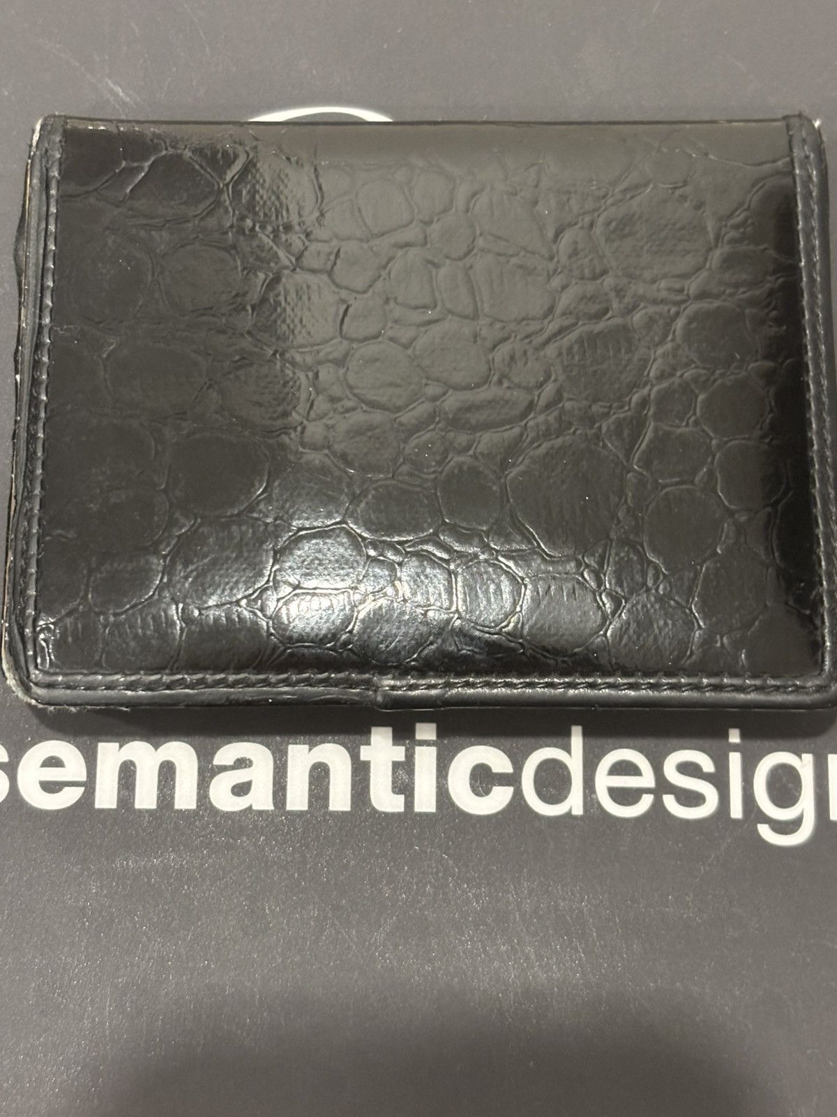 Vivienne Westwood Vivienne Westwood Genuine leather Orb Cardholder Wallet Size ONE SIZE - 3 Thumbnail
