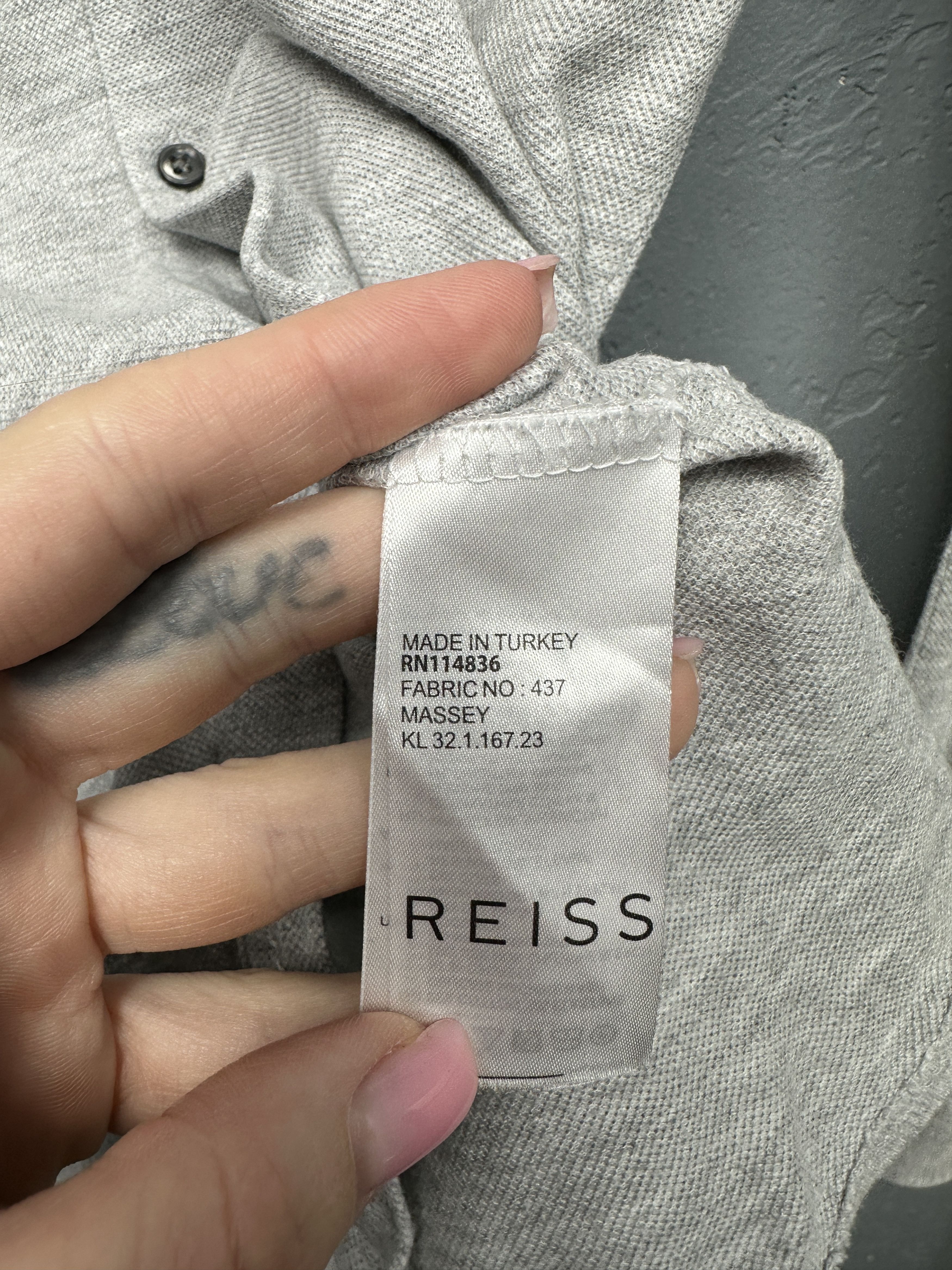 Reiss Reiss Mens Long Sleeve Knit Shirt Size US M / EU 48-50 / 2 - 5 Thumbnail