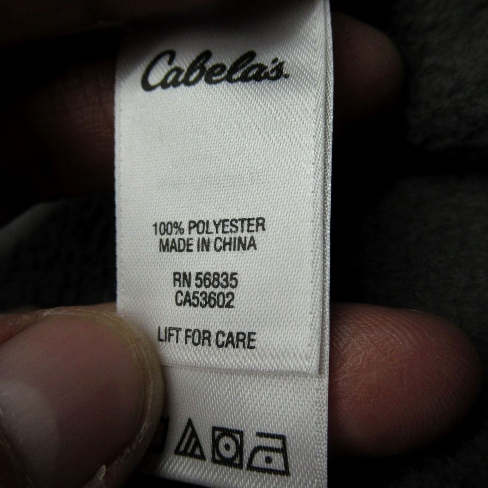Vintage Cabelas Polar Fleece Sweatshirt 1/4 Zip Mens 2XL Tall Gray Thermal NEW Size US XXL / EU 58 / 5 - 6 Thumbnail