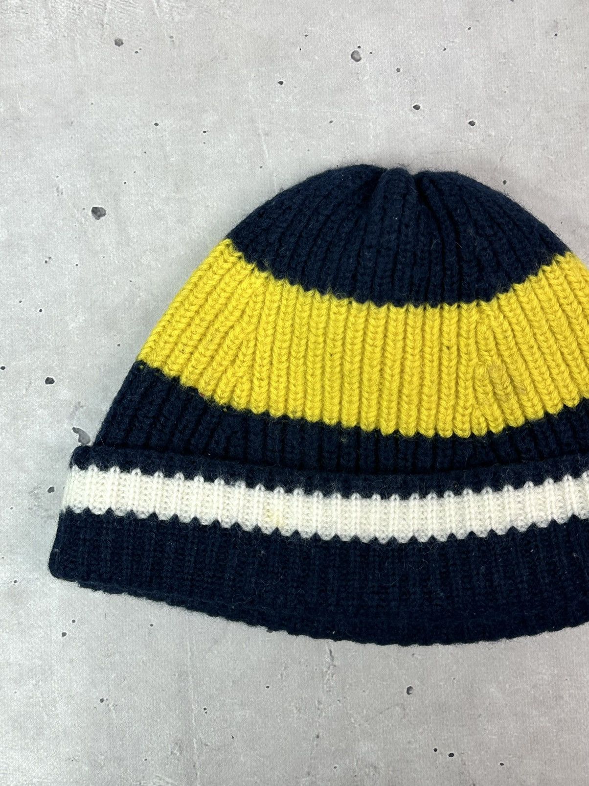 The Workers Club The Workers Club Wool Stripped Beanie Hat Size ONE SIZE - 4 Thumbnail