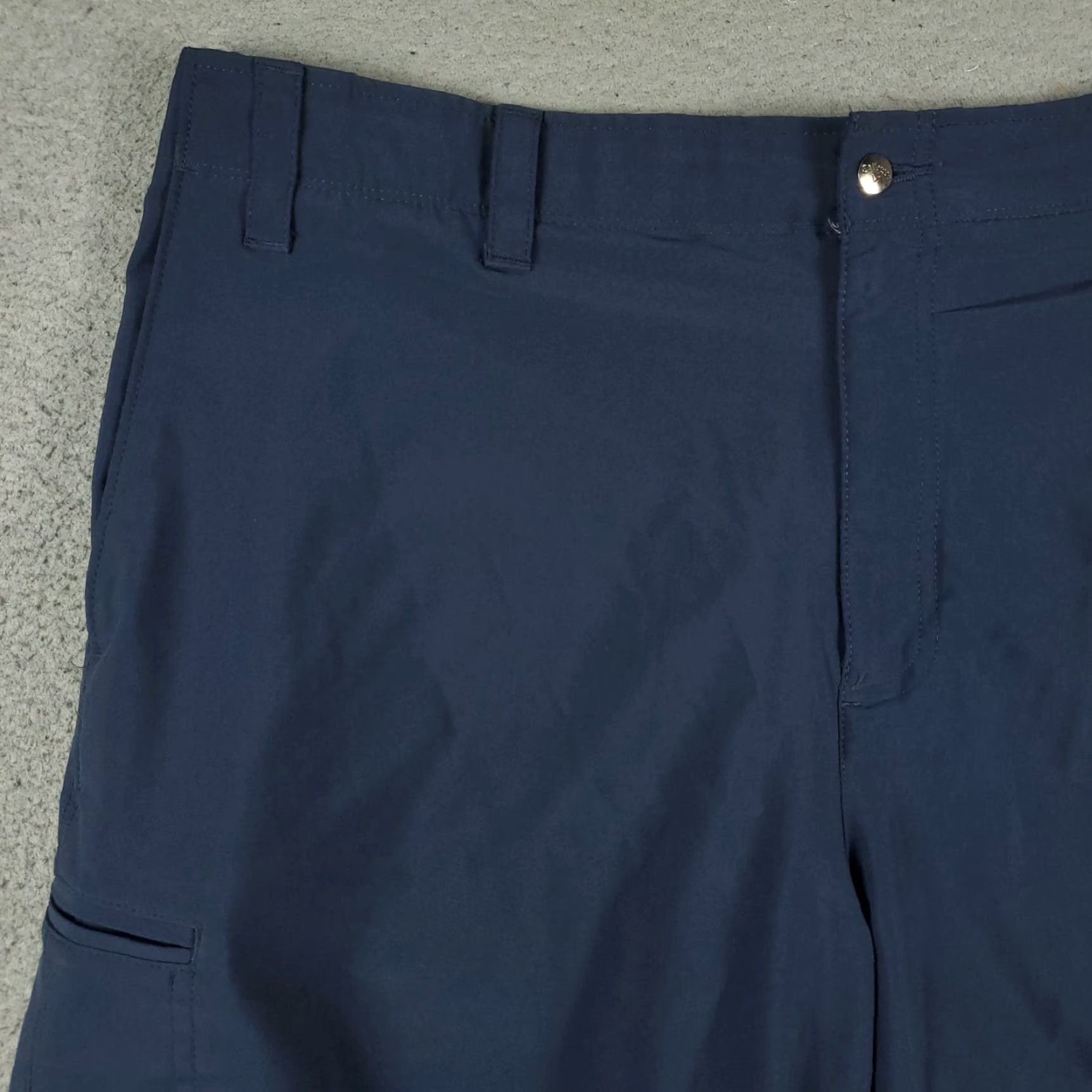 Callaway Callaway Shorts Mens Waist 40 Blue Casual Flat Front Chino Size US 36 / EU 52 - 2 Thumbnail