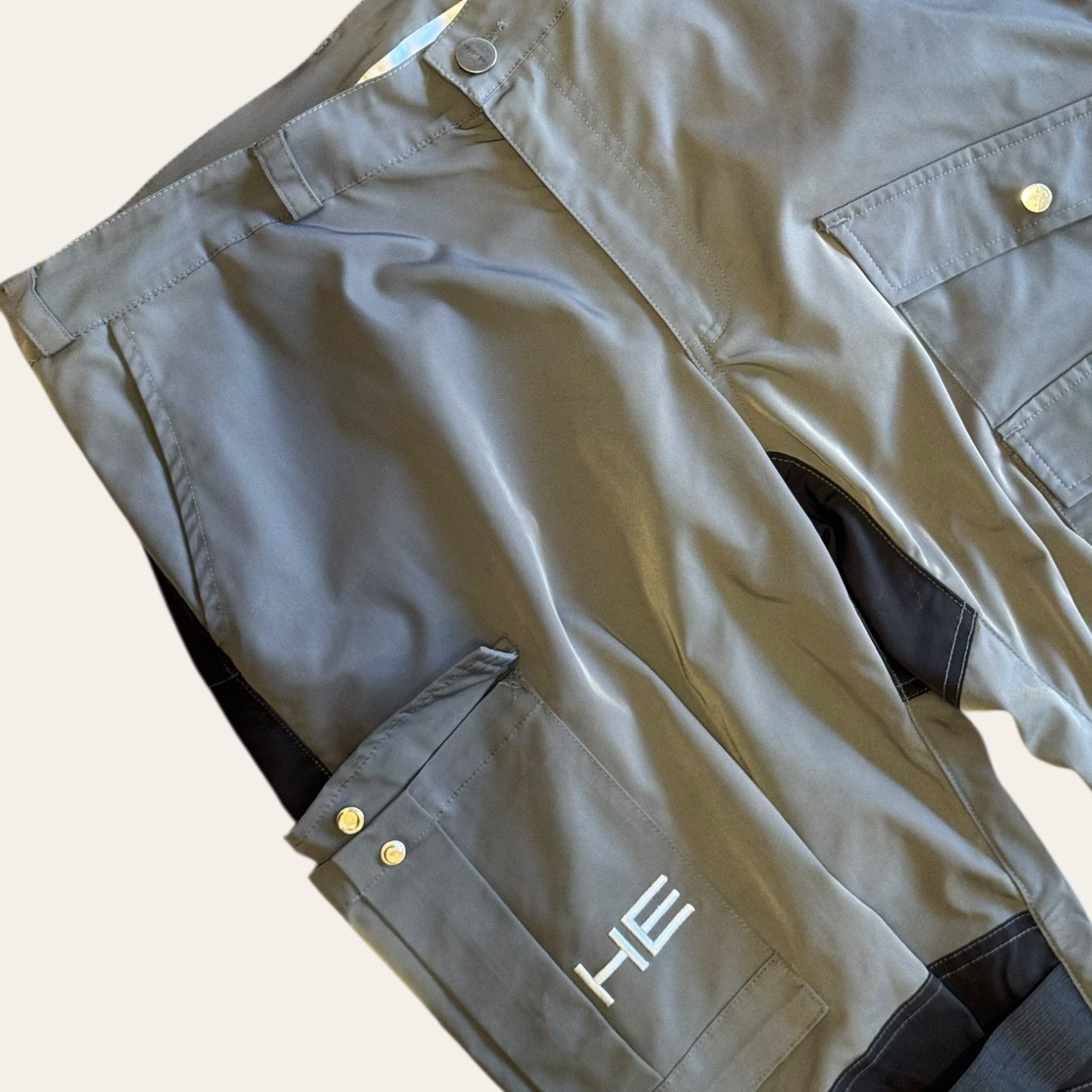 Heliot Emil Heliot Emil Liquid Metal Cargo Pant Size US 32 / EU 48 - 2 Thumbnail