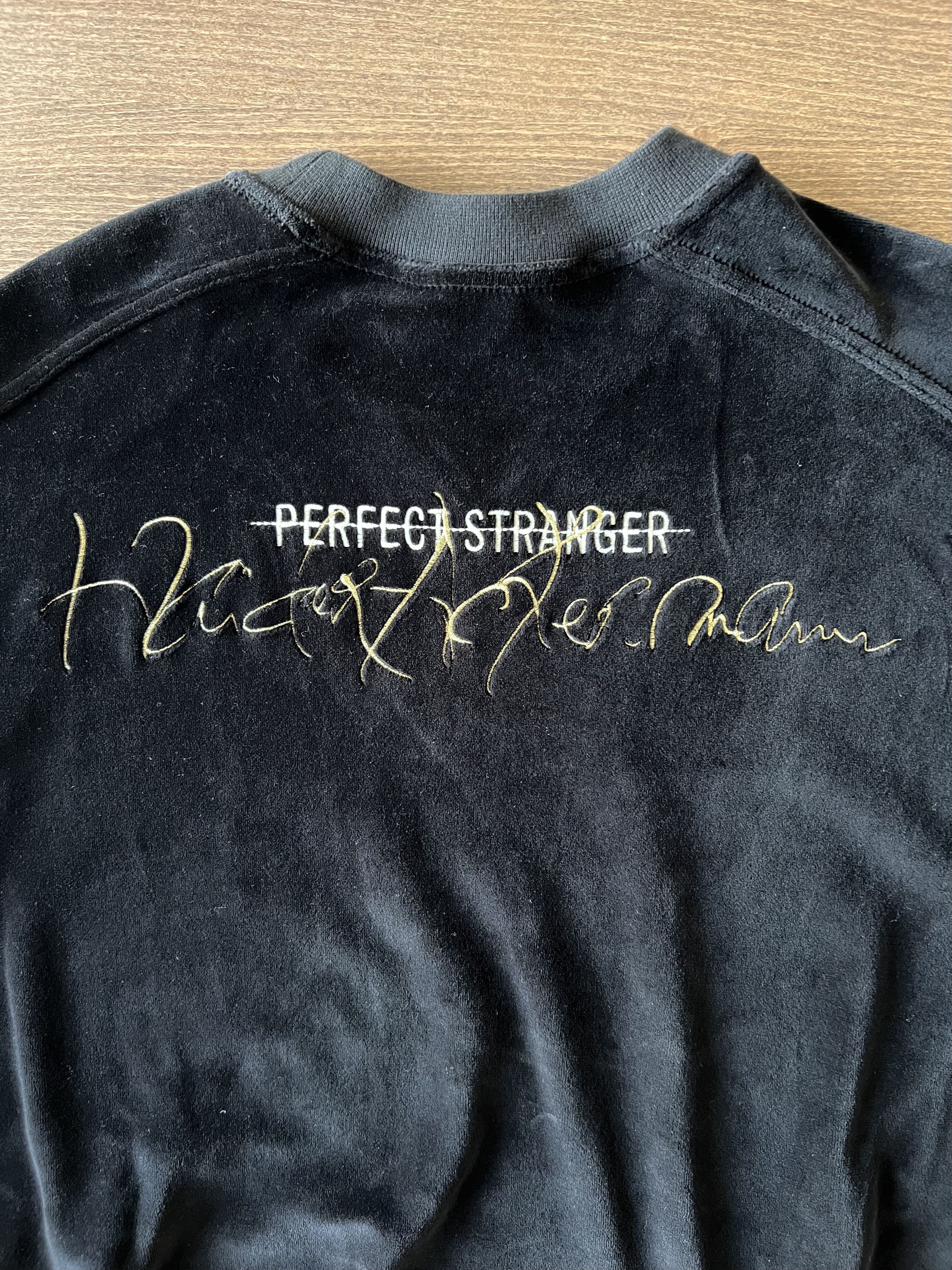Haider Ackermann Haider Ackermann "Perfect Stranger" Velvet Sweatshirt Size US L / EU 52-54 / 3 - 5 Thumbnail
