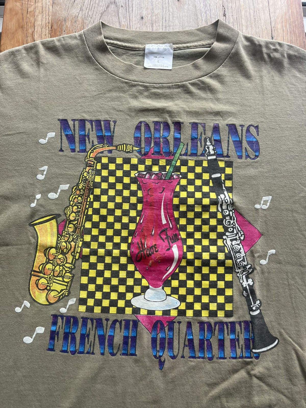 Vintage Vintage NEW ORLEANS Have Fun French Quarter 90’s Tshirt Size US L / EU 52-54 / 3 - 3 Thumbnail