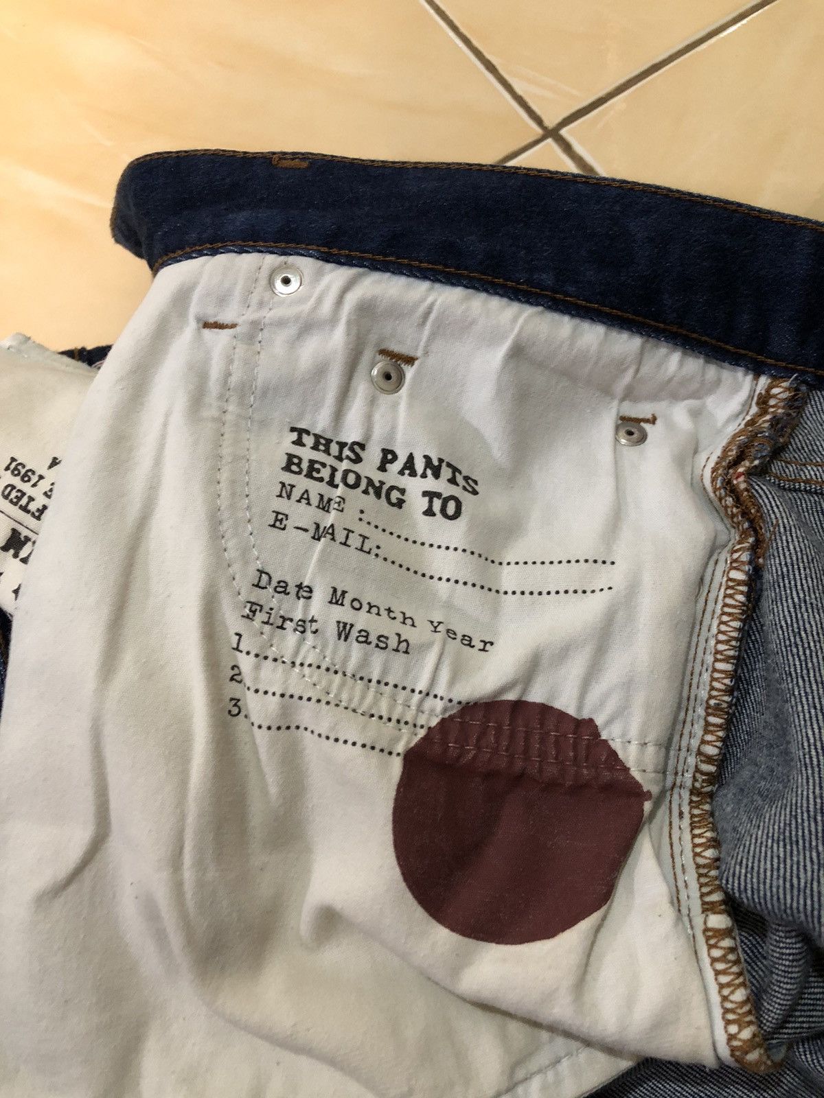Free People Freeride EVO 3.0 Selvedge Denim Lab Jeans Size US 38 / EU 54 - 11 Thumbnail