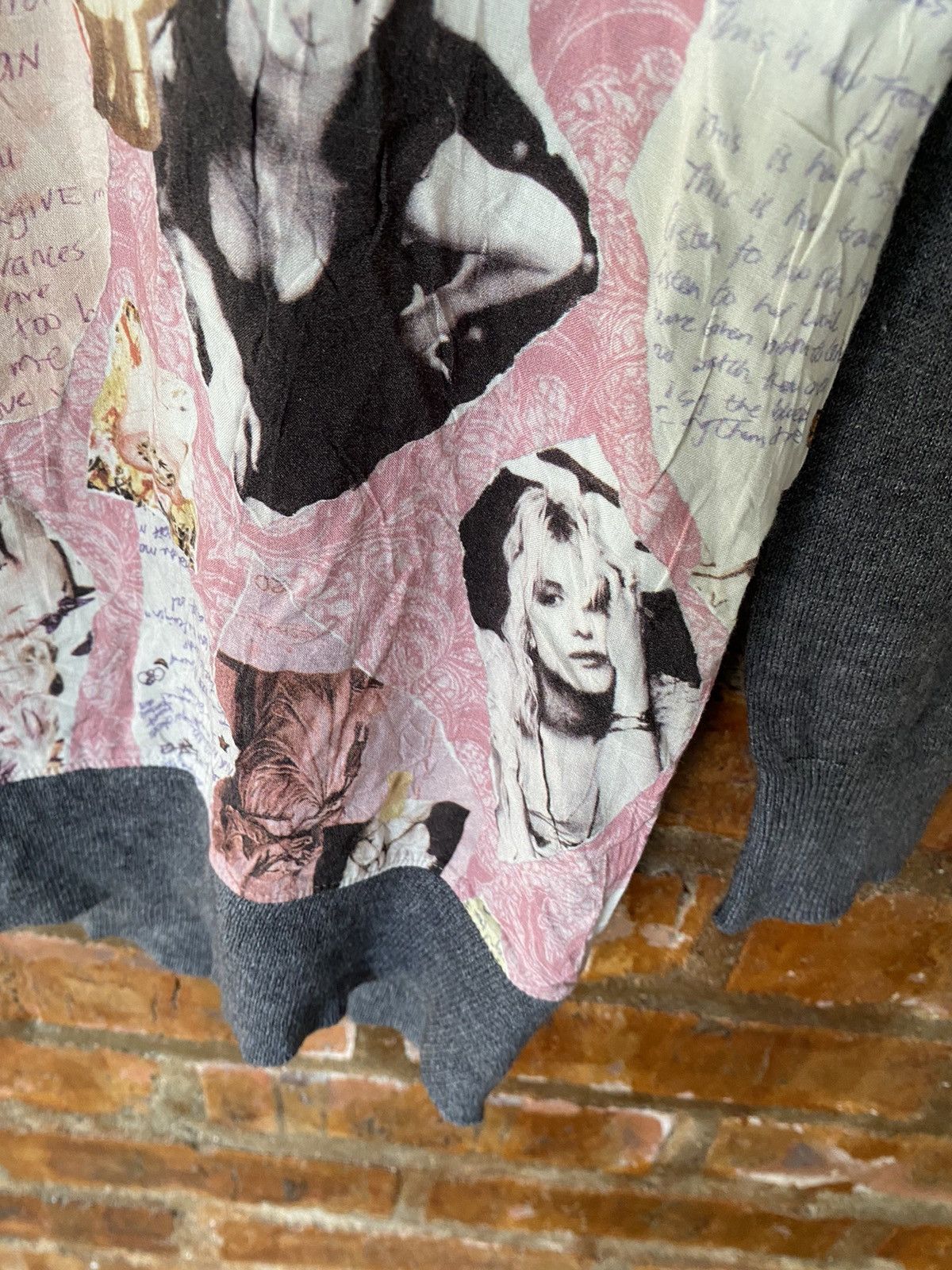 2000s Hysteric X Courtney Love cobain knit