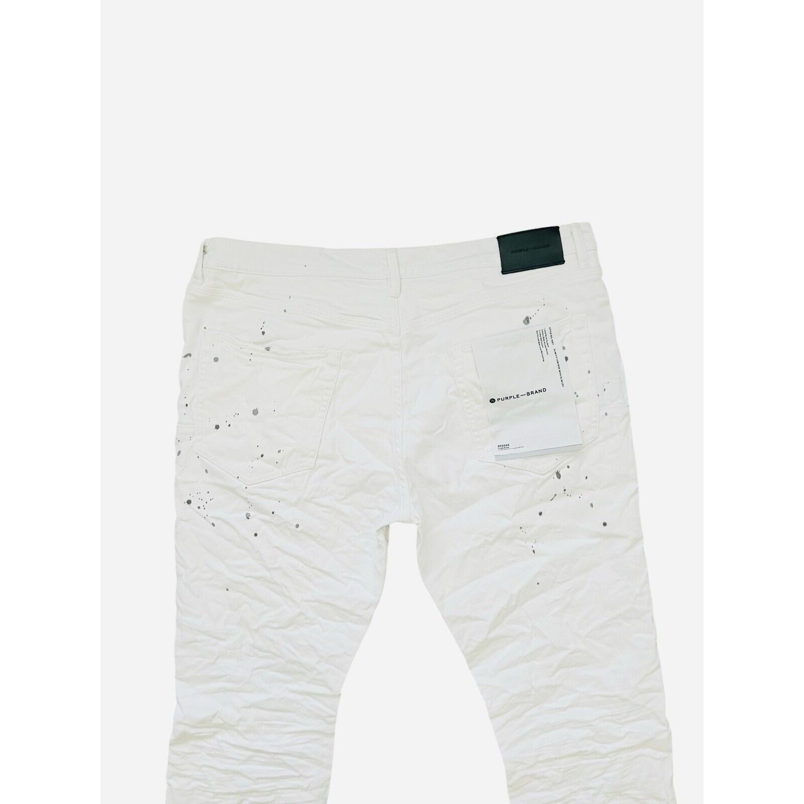 Purple Brand Purple Brand Jeans Mens Slim Fit White P001 Size 38/32 Size US 38 / EU 54 - 3 Thumbnail