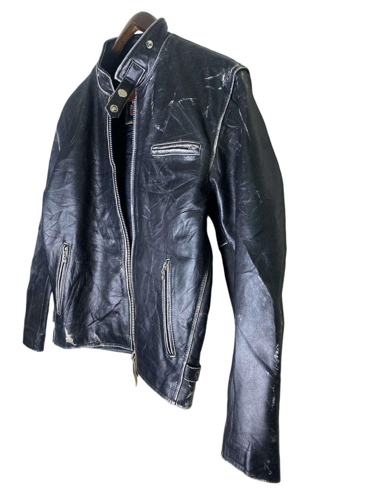 Other Vintage R.B.C Boad Masters Motorcycles Leather Jacket Size US L / EU 52-54 / 3 - 5 Thumbnail
