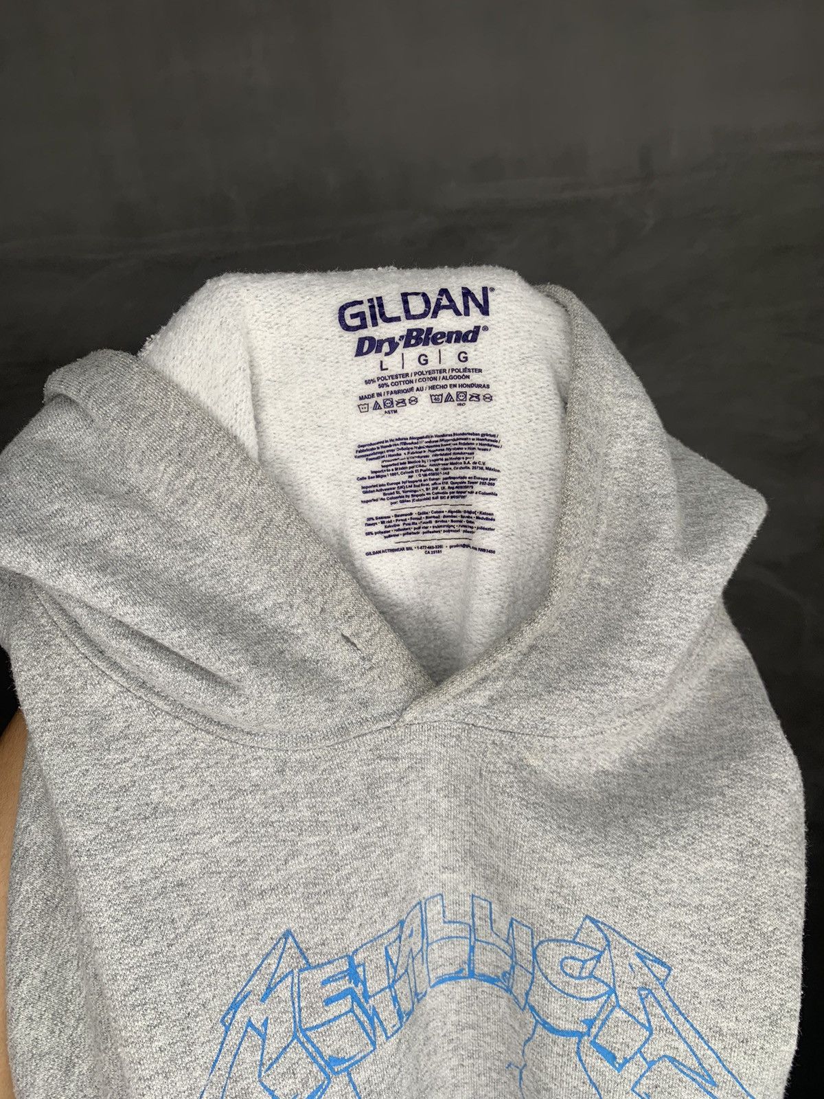 Gildan Metallica Ride The Lightning Hoodie Size US L / EU 52-54 / 3 - 8 Thumbnail