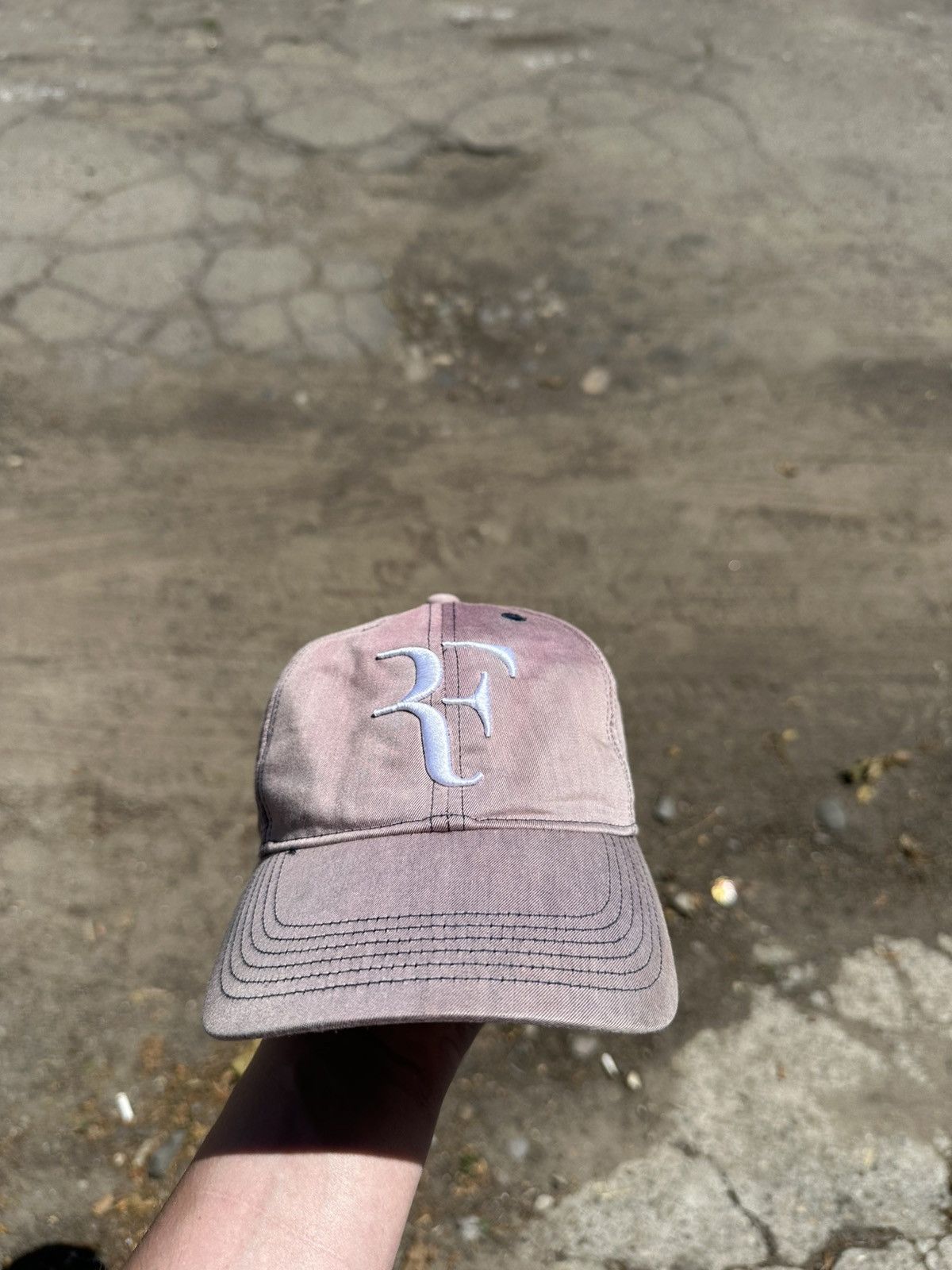 Nike Vintage Nike Roger Federer Cap Y2K Distressed Hats Size ONE SIZE - 1 Thumbnail