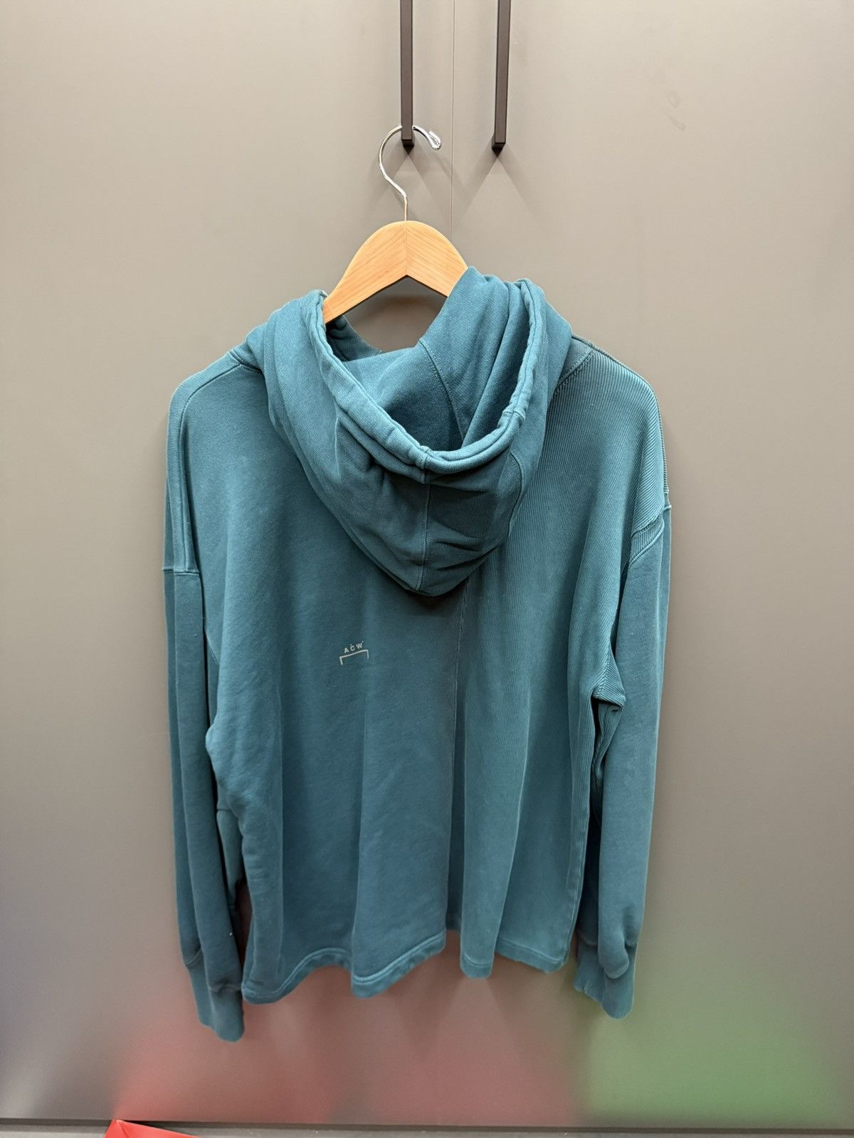 A-COLD-WALL* A Cold Wall Teal Tech Hoodie - Medium Size US M / EU 48-50 / 2 - 2 Thumbnail