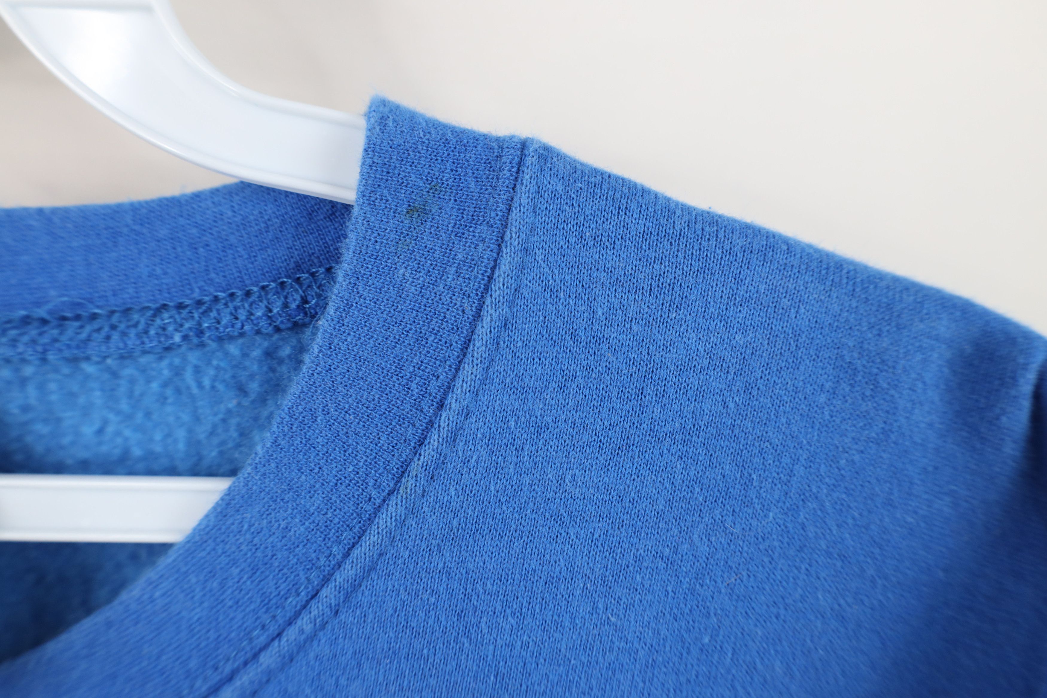 Vintage Vintage 90s Streetwear Fit Crewneck Sweatshirt Royal Blue Size L / US 10 / IT 46 - 5 Thumbnail