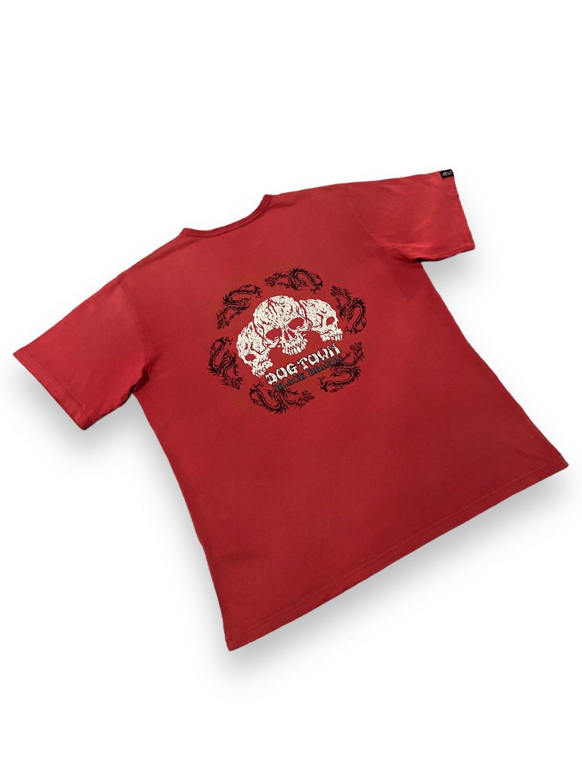 Dogtown × Vintage Vintage Dogtown Black Dragon Embroidered Logo Baggy Tee Size US XL / EU 56 / 4 - 9 Thumbnail