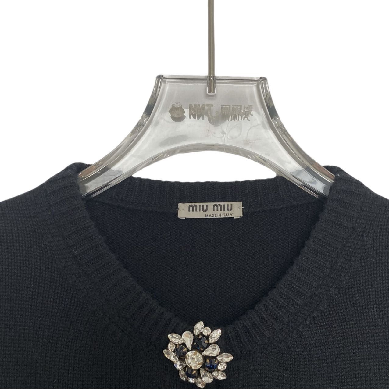 Miu Miu MIU MIU Cardigan Same Style as Kim Taeyeon K26WX Size XS / US 0-2 / IT 36-38 - 3 Thumbnail